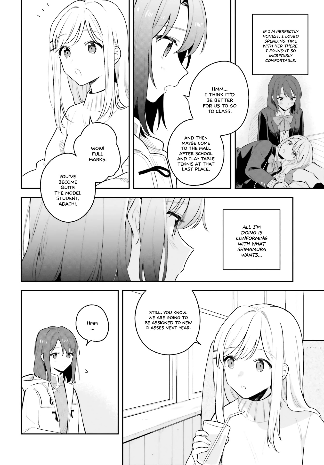 Adachi to Shimamura (Moke Yuzuhara) Chapter 12.5 page 3 - Chapter 12.5: White Album (Part 2)
