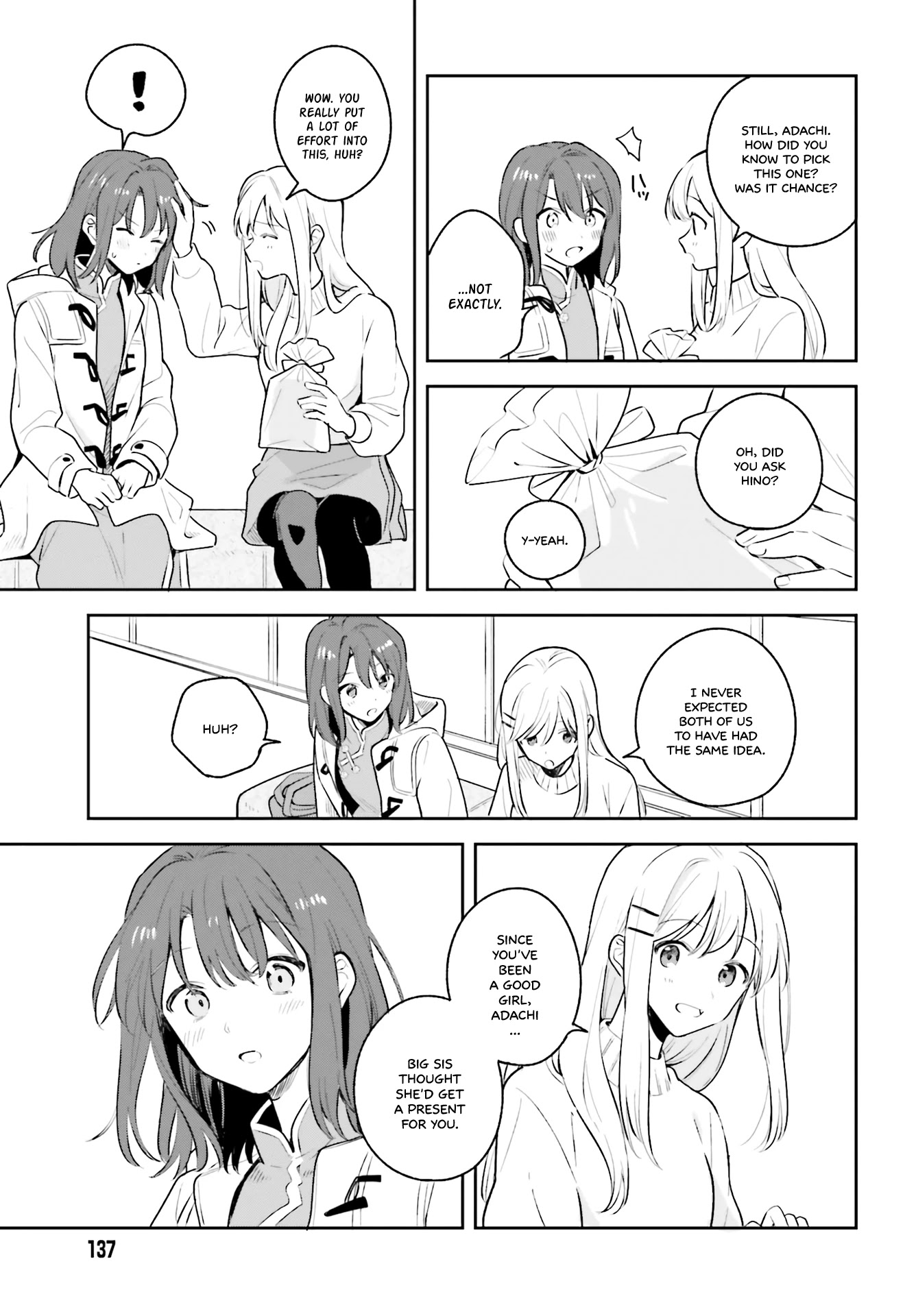 Adachi to Shimamura (Moke Yuzuhara) Chapter 12.5 page 6 - Chapter 12.5: White Album (Part 2)