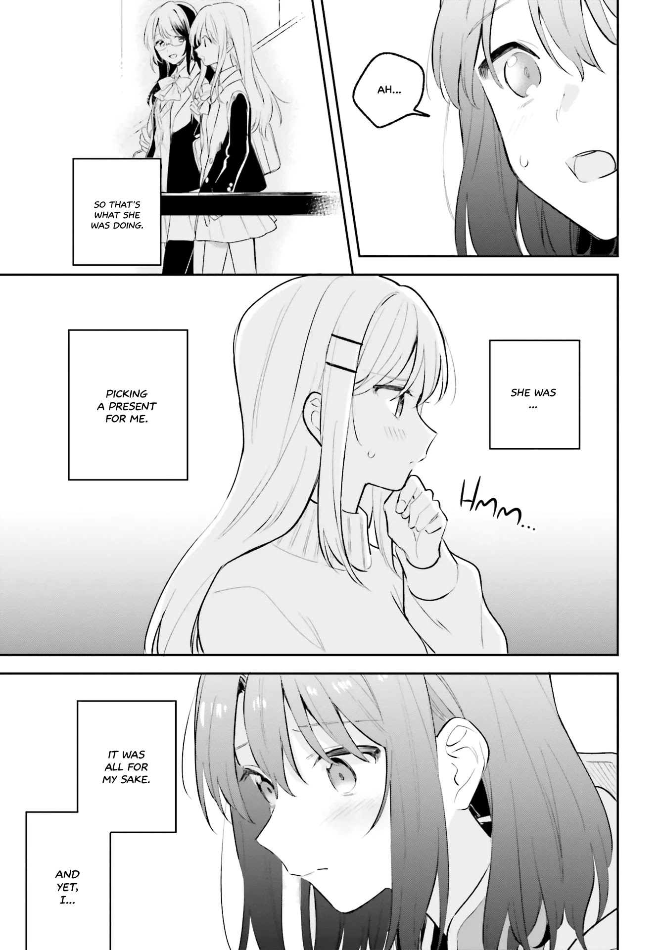 Adachi to Shimamura (Moke Yuzuhara) Chapter 12.5 page 8 - Chapter 12.5: White Album (Part 2)
