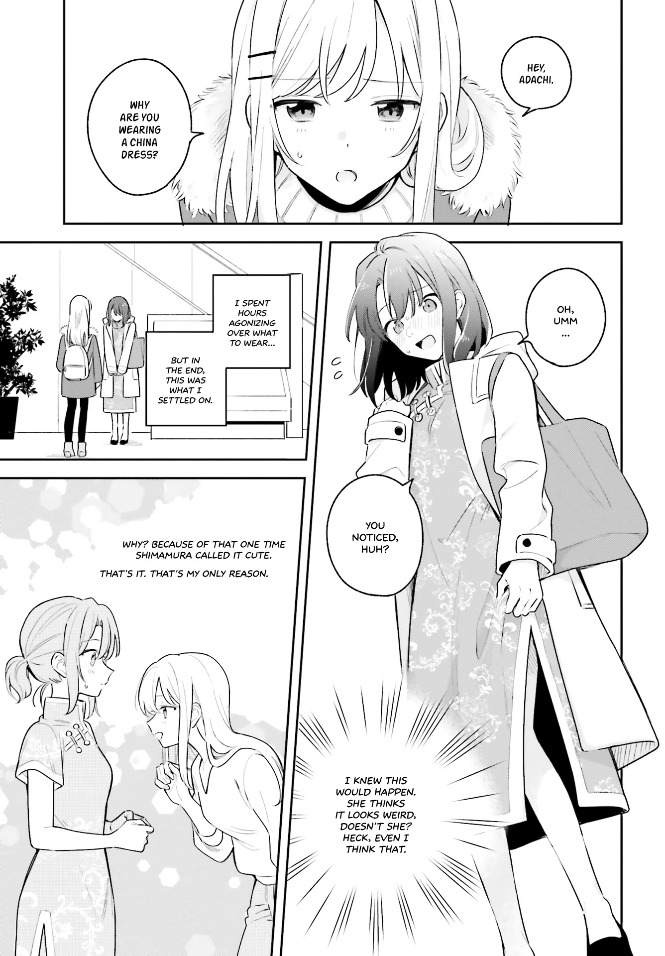 Adachi to Shimamura (Moke Yuzuhara) Chapter 12 page 5 - Chapter 12: White Album