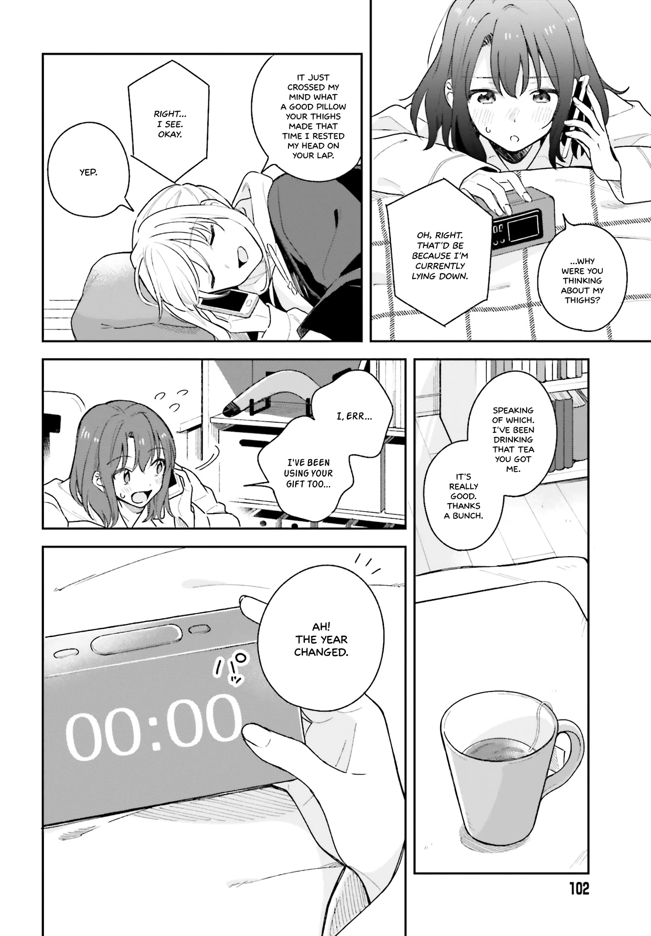 Adachi to Shimamura (Moke Yuzuhara) Chapter 13 page 4 - Chapter 13: Full-Marks Thighs
