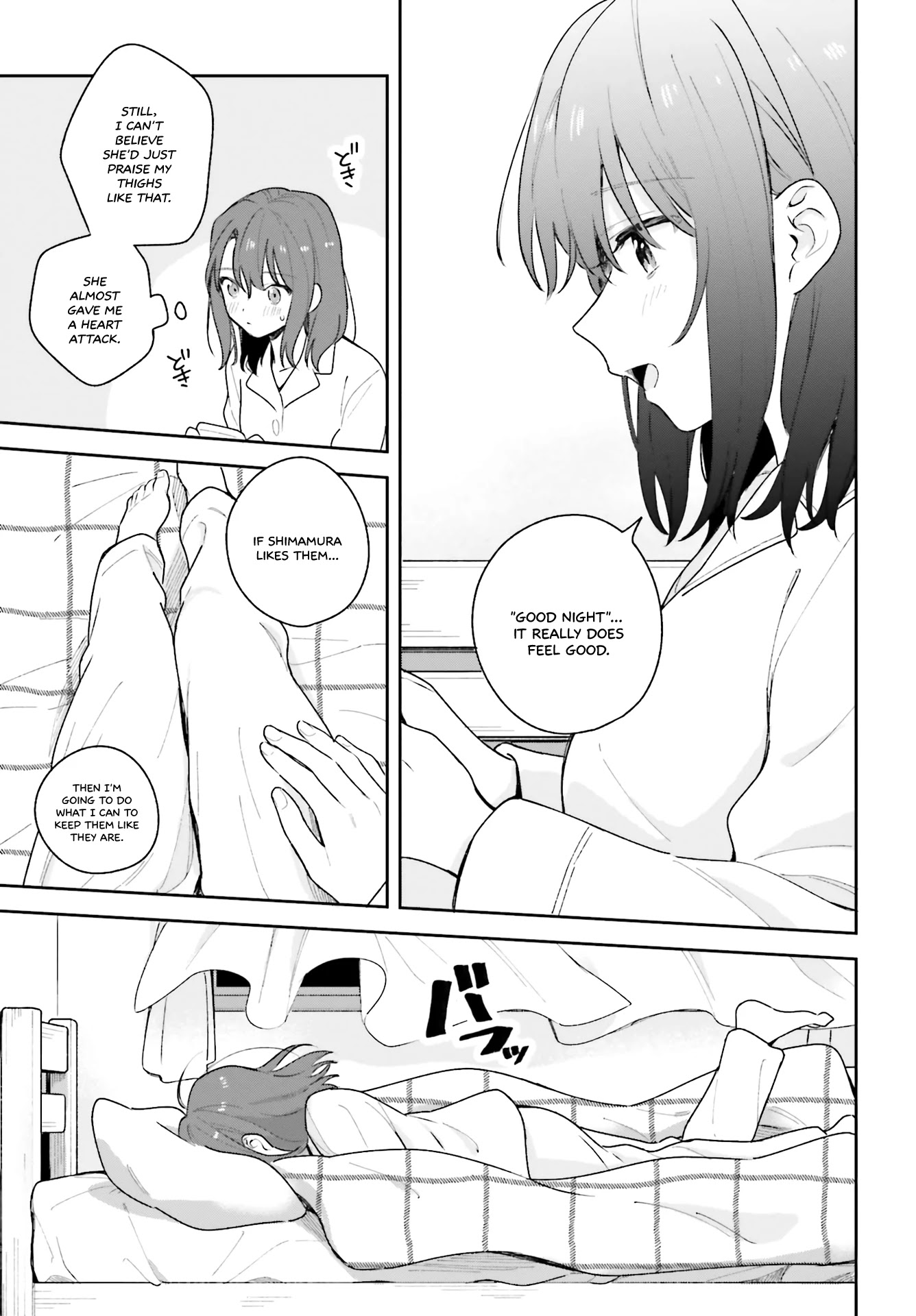 Adachi to Shimamura (Moke Yuzuhara) Chapter 13 page 9 - Chapter 13: Full-Marks Thighs