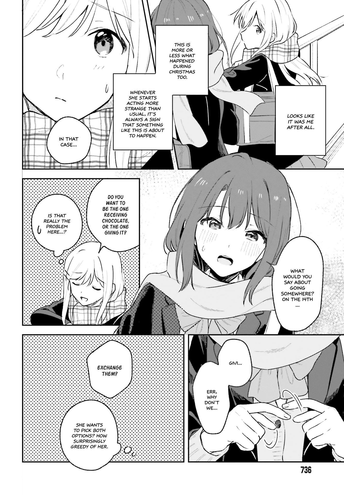 Adachi to Shimamura (Moke Yuzuhara) Chapter 14 page 18 - Chapter 14: Pick a Chocolate Fitting of Me