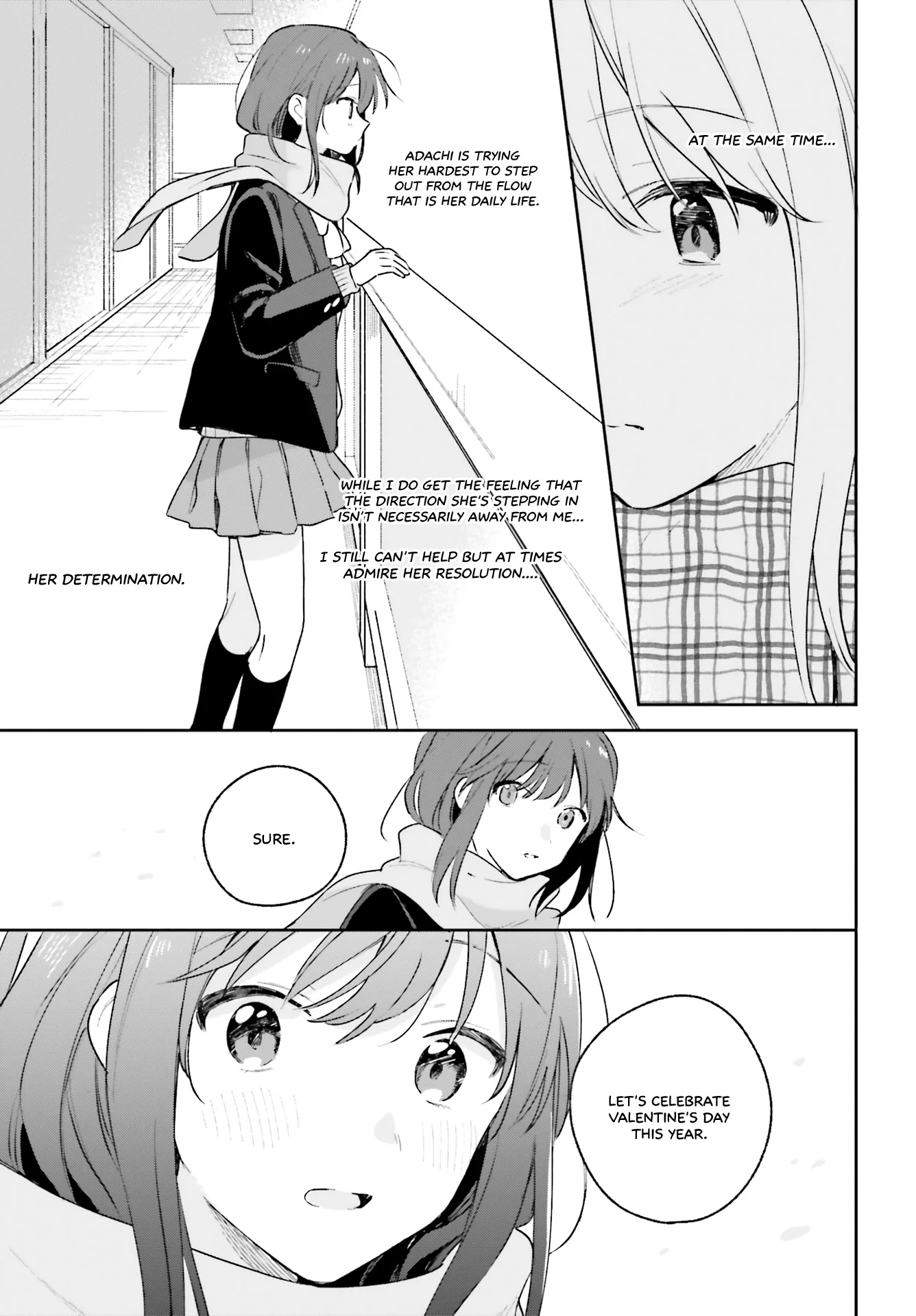 Adachi to Shimamura (Moke Yuzuhara) Chapter 14 page 21 - Chapter 14: Pick a Chocolate Fitting of Me