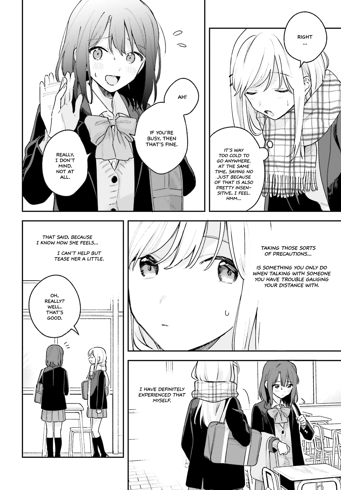 Adachi to Shimamura (Moke Yuzuhara) Chapter 14 page 6 - Chapter 14: Pick a Chocolate Fitting of Me