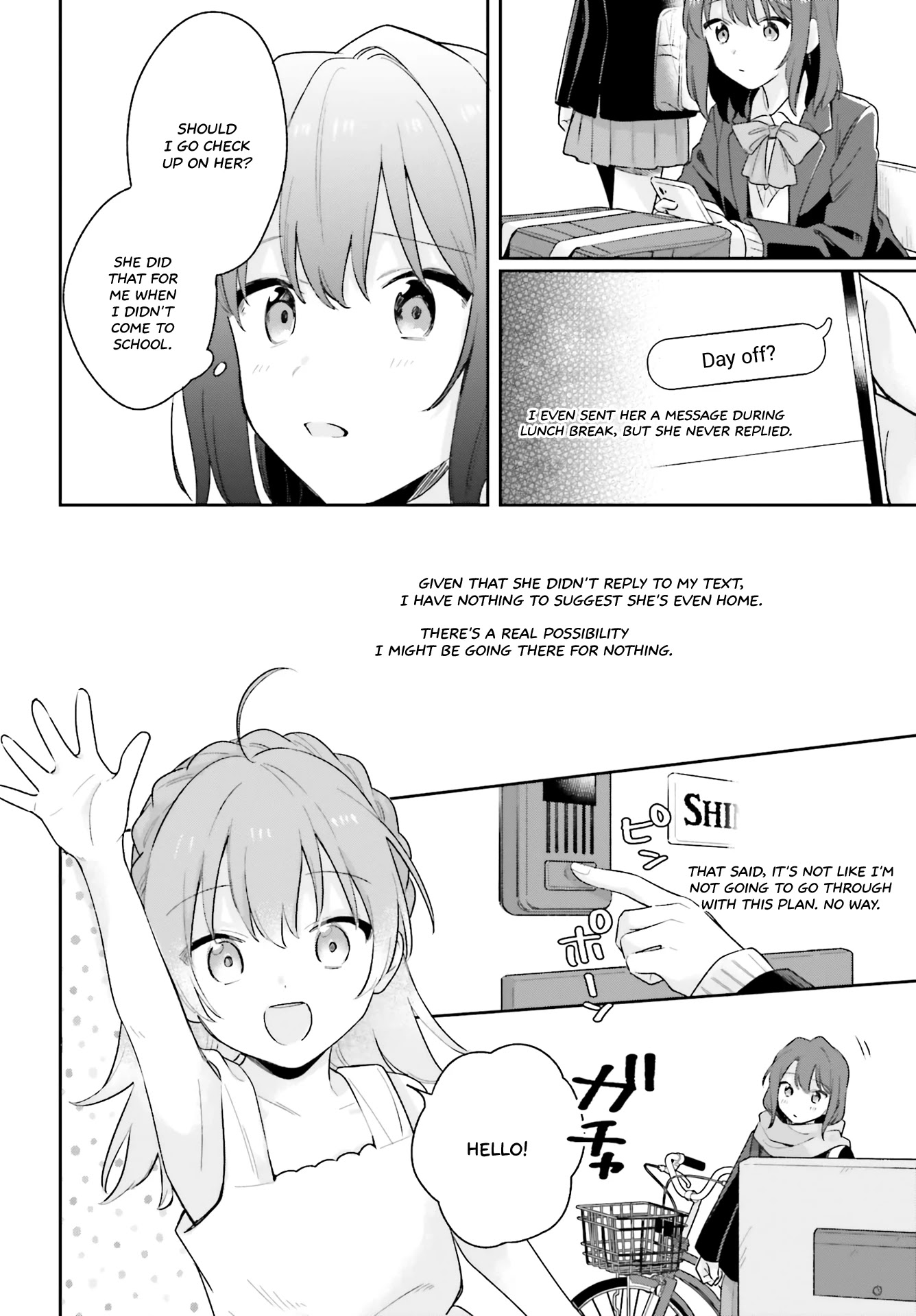 Adachi to Shimamura (Moke Yuzuhara) Chapter 15.5 page 10 - Chapter 15.5: Radiance That Reaches For the Sun: Heliotrope - Part 2