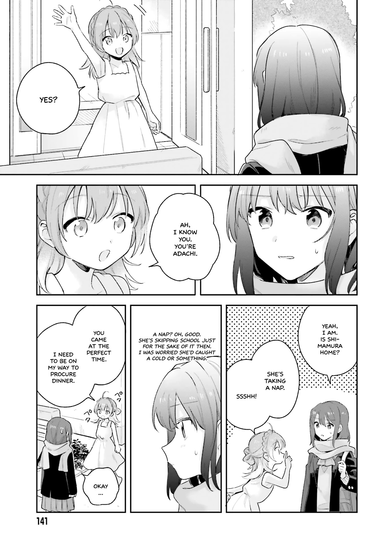 Adachi to Shimamura (Moke Yuzuhara) Chapter 15.5 page 11 - Chapter 15.5: Radiance That Reaches For the Sun: Heliotrope - Part 2