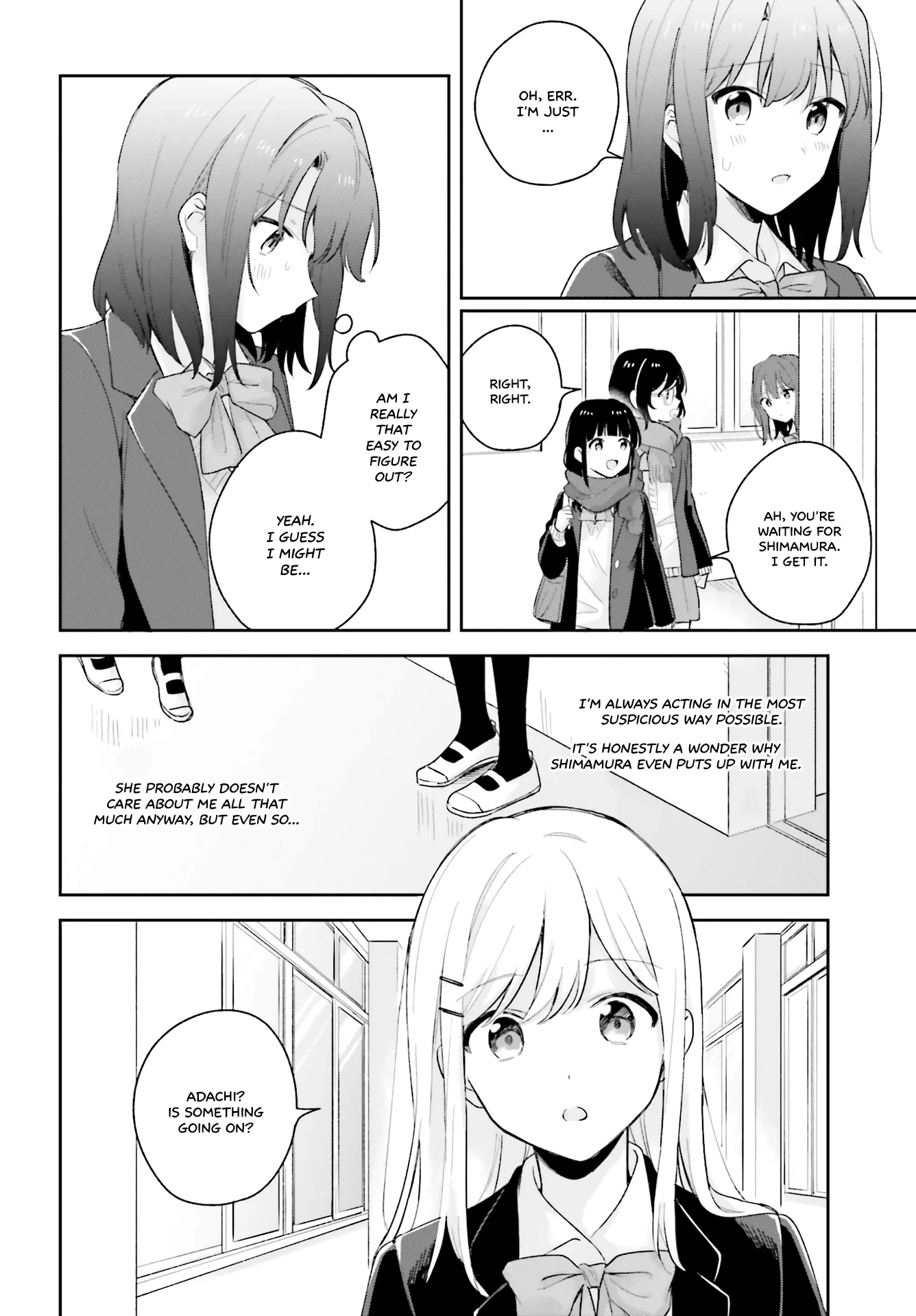 Adachi to Shimamura (Moke Yuzuhara) Chapter 15.5 page 4 - Chapter 15.5: Radiance That Reaches For the Sun: Heliotrope - Part 2