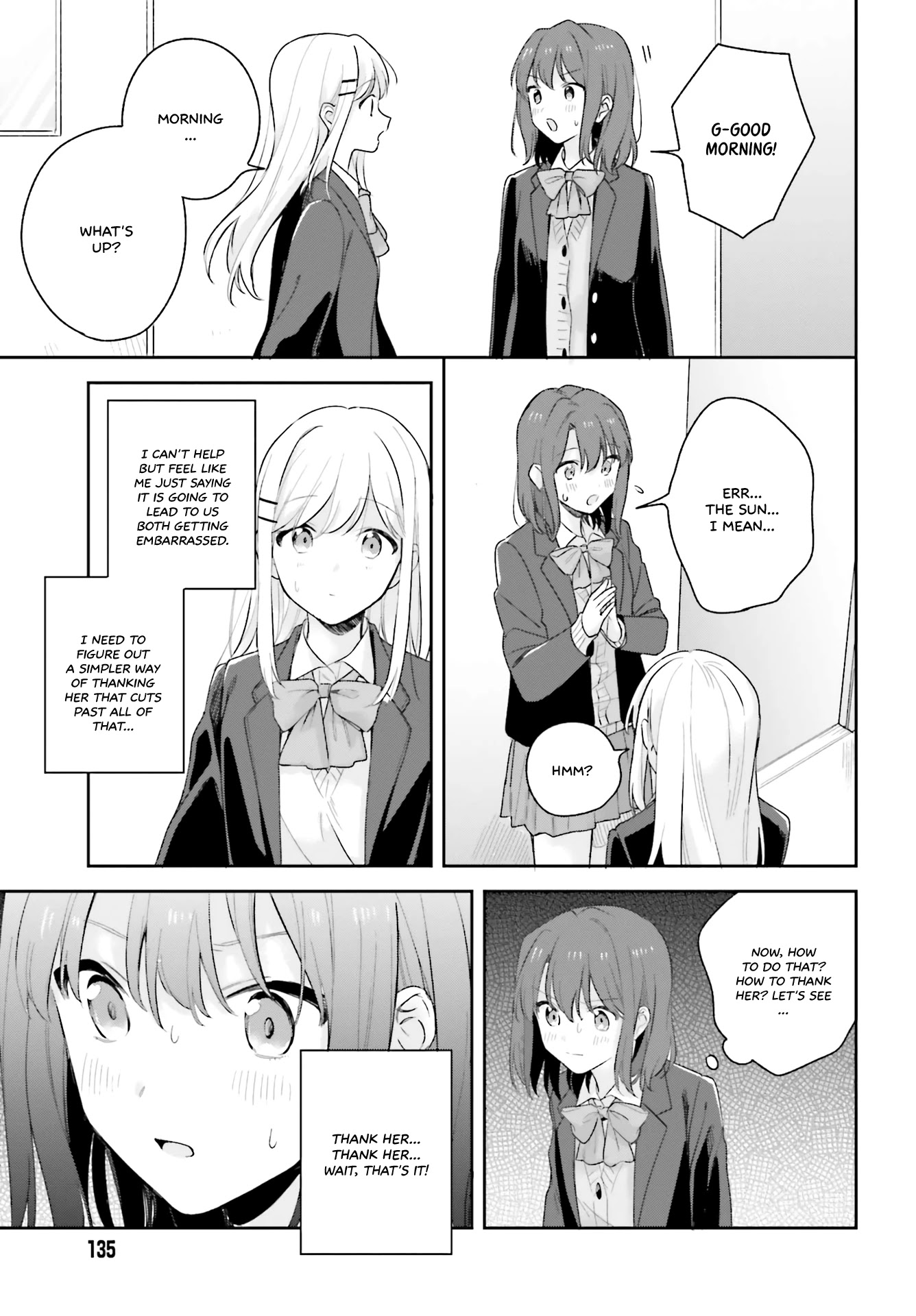 Adachi to Shimamura (Moke Yuzuhara) Chapter 15.5 page 5 - Chapter 15.5: Radiance That Reaches For the Sun: Heliotrope - Part 2