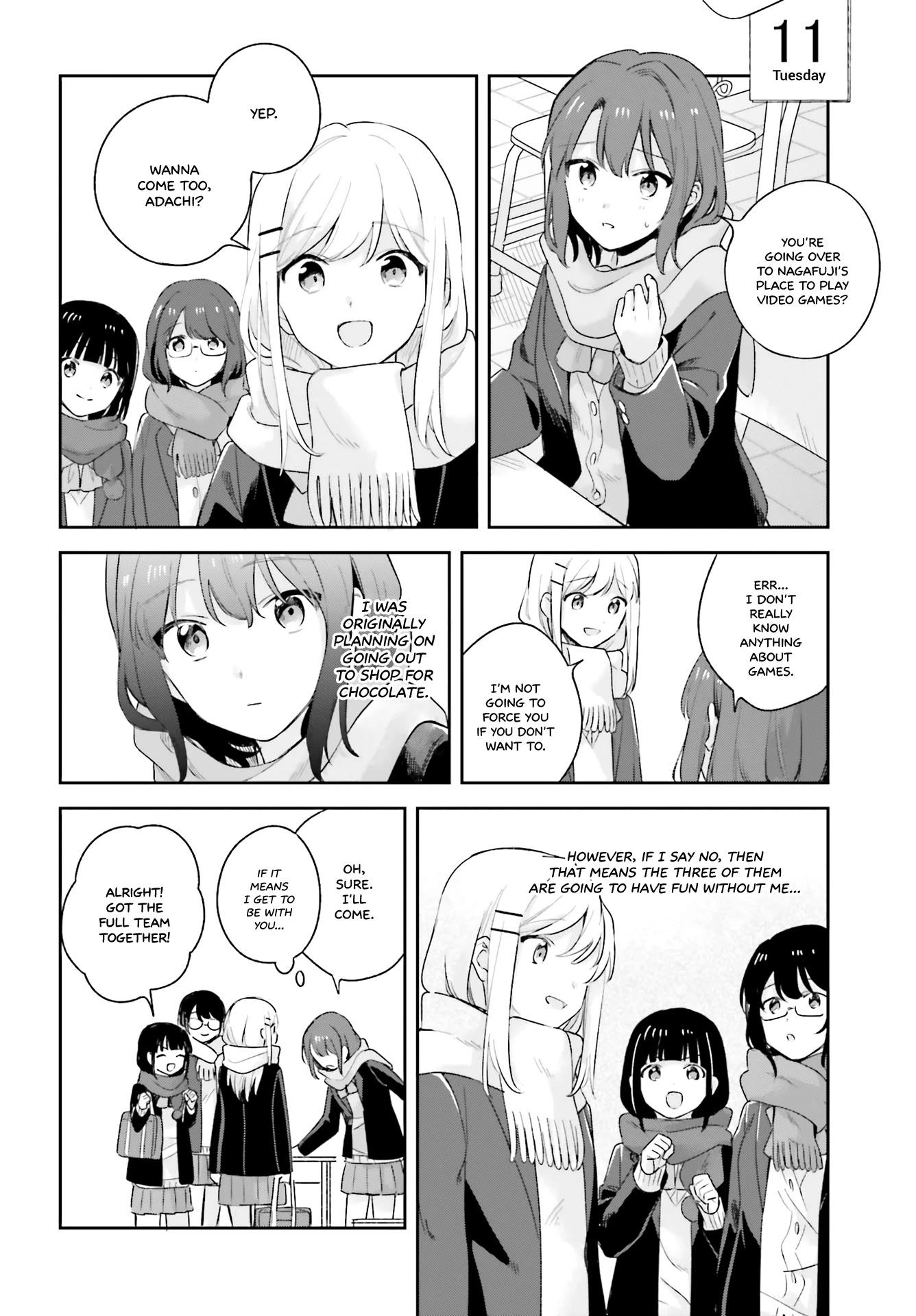Adachi to Shimamura (Moke Yuzuhara) Chapter 15.5 page 8 - Chapter 15.5: Radiance That Reaches For the Sun: Heliotrope - Part 2