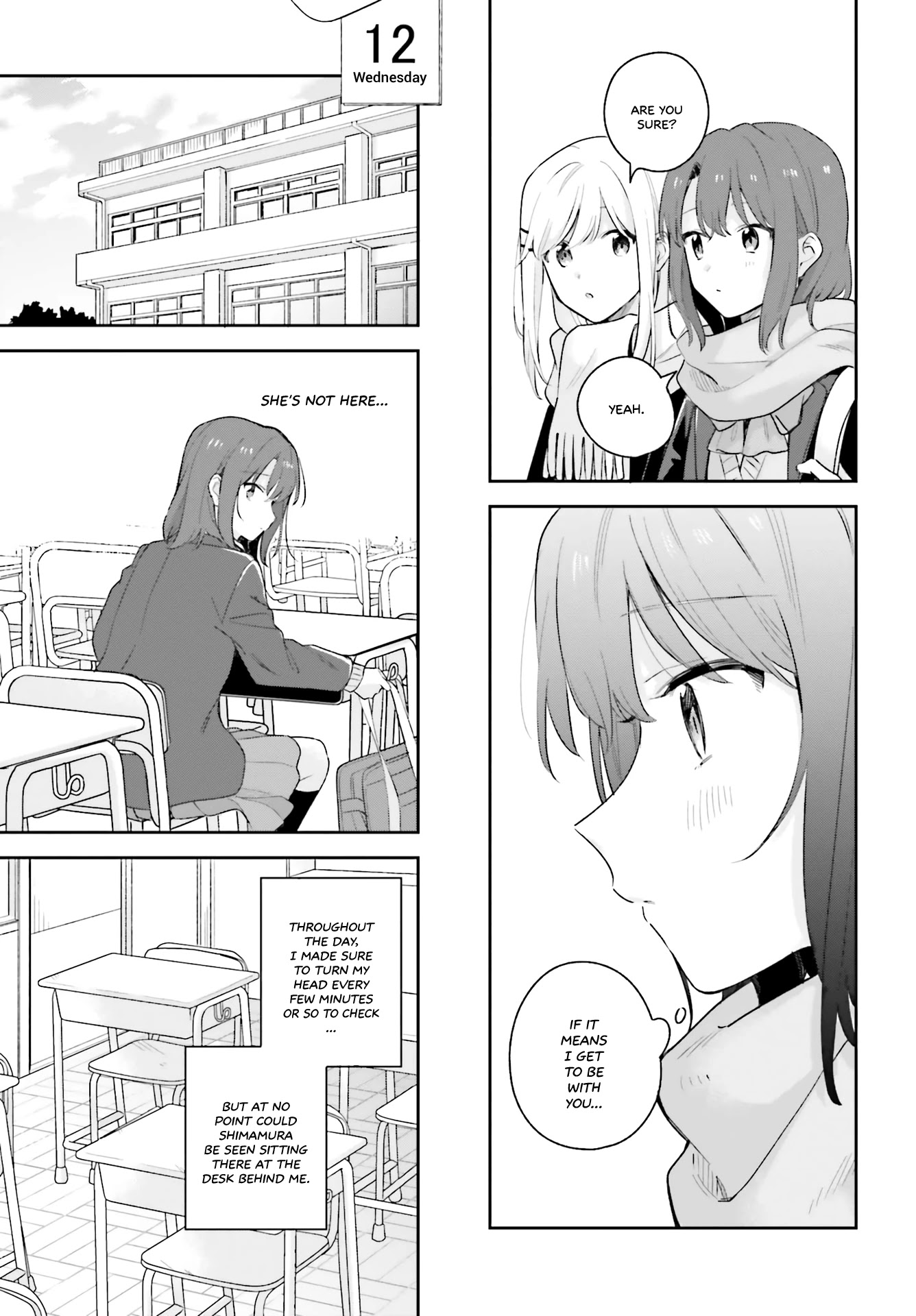 Adachi to Shimamura (Moke Yuzuhara) Chapter 15.5 page 9 - Chapter 15.5: Radiance That Reaches For the Sun: Heliotrope - Part 2