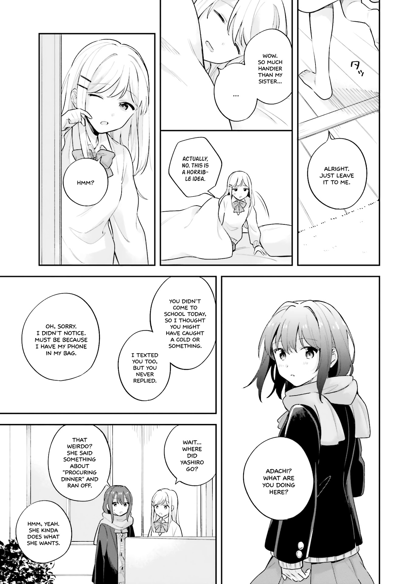 Adachi to Shimamura (Moke Yuzuhara) Chapter 16.5 page 7 - Chapter 16.5: Thorns That Weave the Past: Old Rose 2