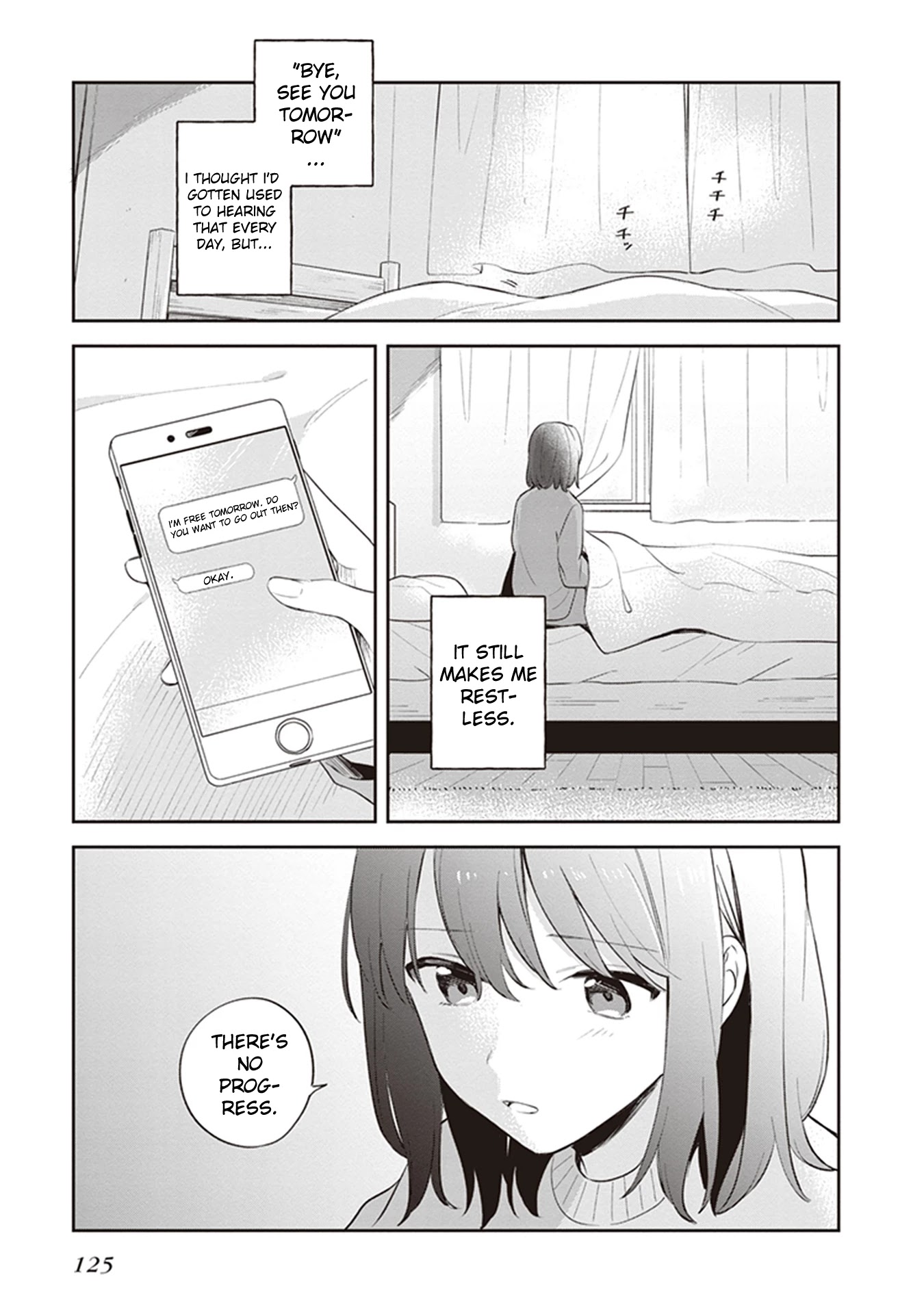 Adachi to Shimamura (Moke Yuzuhara) Chapter 17 page 1 - Chapter 17: Love That Embraces the Holy Mother - Marigold