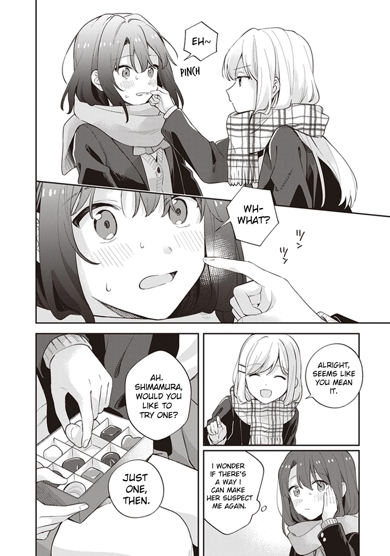 Adachi to Shimamura (Moke Yuzuhara) Chapter 17 page 16 - Chapter 17: Love That Embraces the Holy Mother - Marigold