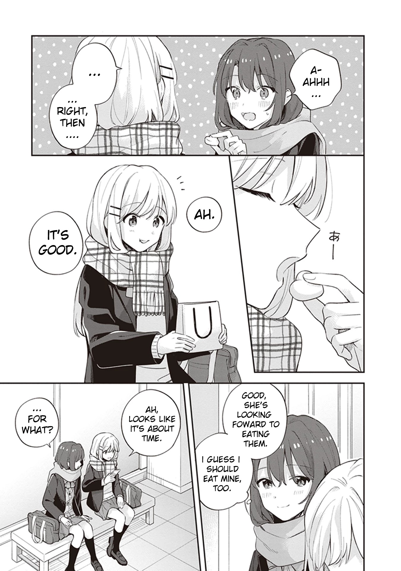 Adachi to Shimamura (Moke Yuzuhara) Chapter 17 page 17 - Chapter 17: Love That Embraces the Holy Mother - Marigold