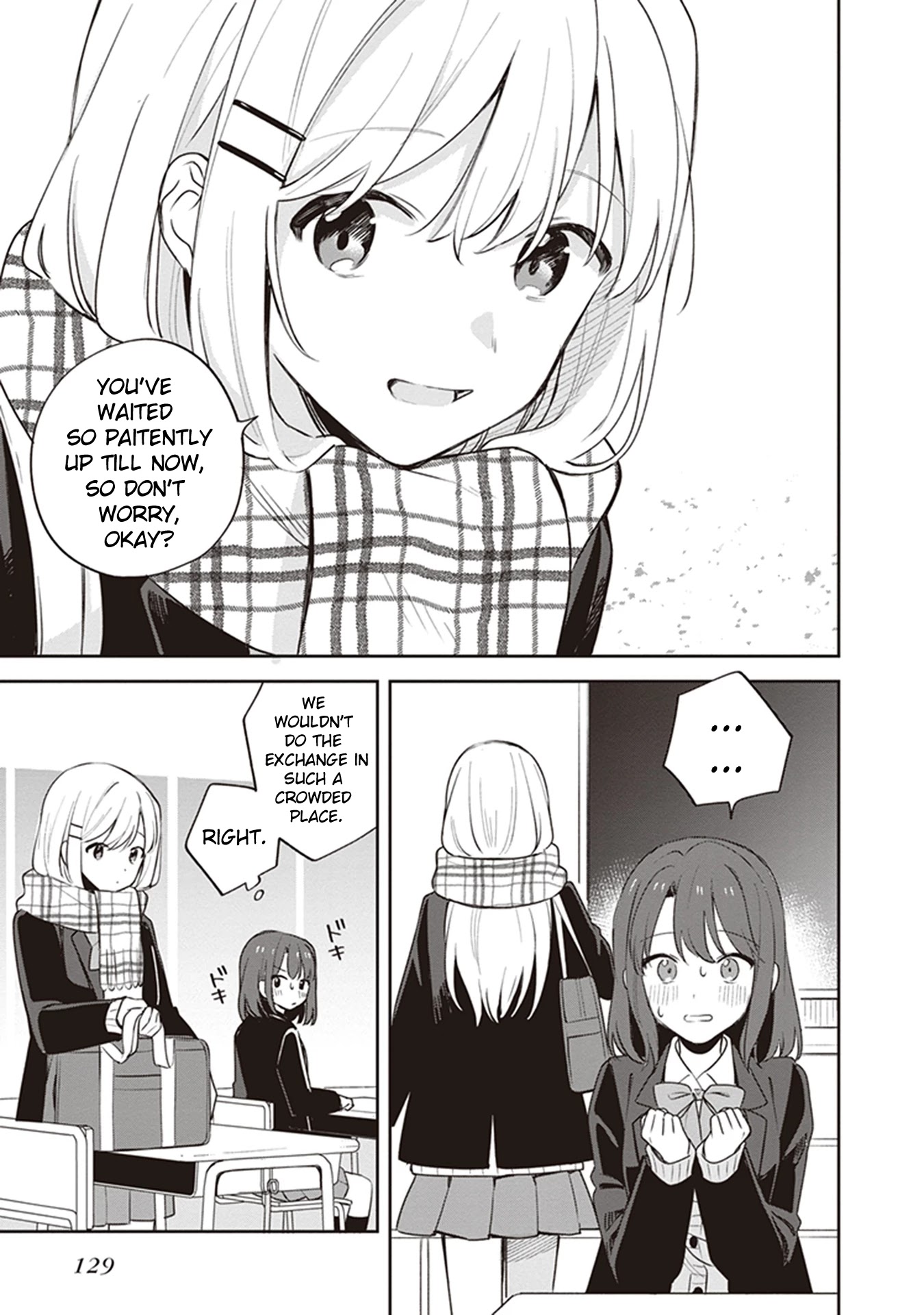 Adachi to Shimamura (Moke Yuzuhara) Chapter 17 page 5 - Chapter 17: Love That Embraces the Holy Mother - Marigold
