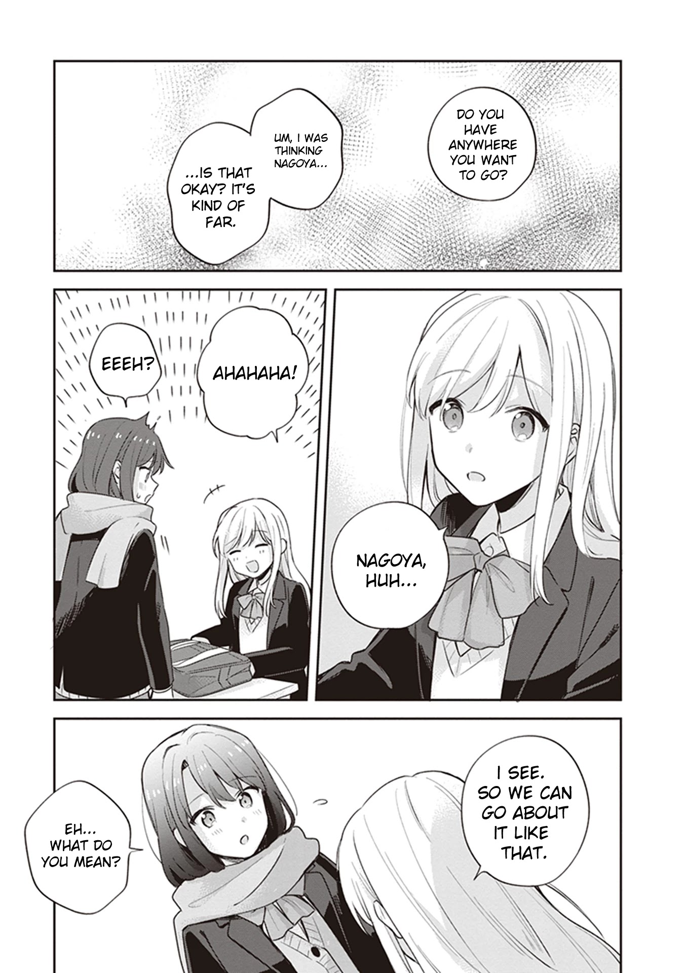 Adachi to Shimamura (Moke Yuzuhara) Chapter 17 page 7 - Chapter 17: Love That Embraces the Holy Mother - Marigold
