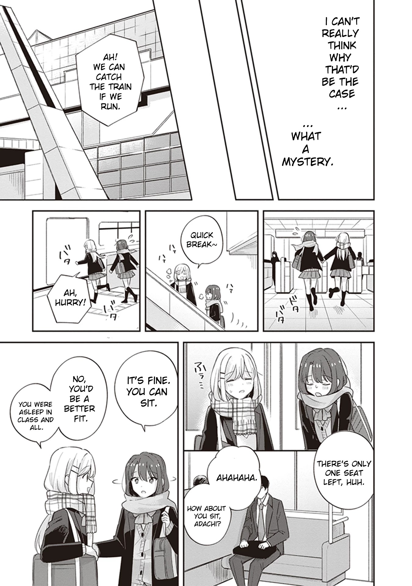 Adachi to Shimamura (Moke Yuzuhara) Chapter 17 page 9 - Chapter 17: Love That Embraces the Holy Mother - Marigold