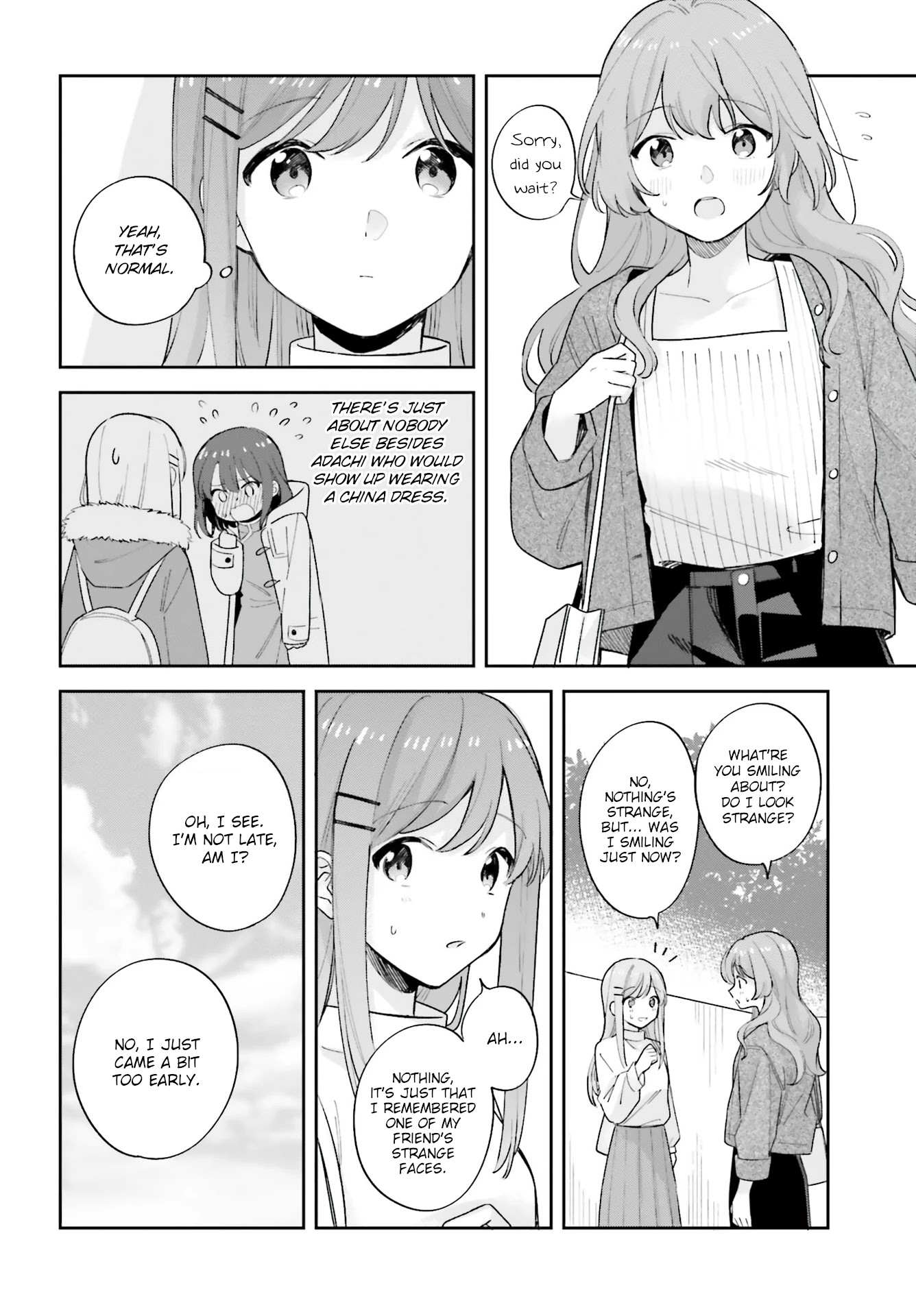 Adachi to Shimamura (Moke Yuzuhara) Chapter 19.5 page 2 - Chapter 19.5: Spring and Moon 2