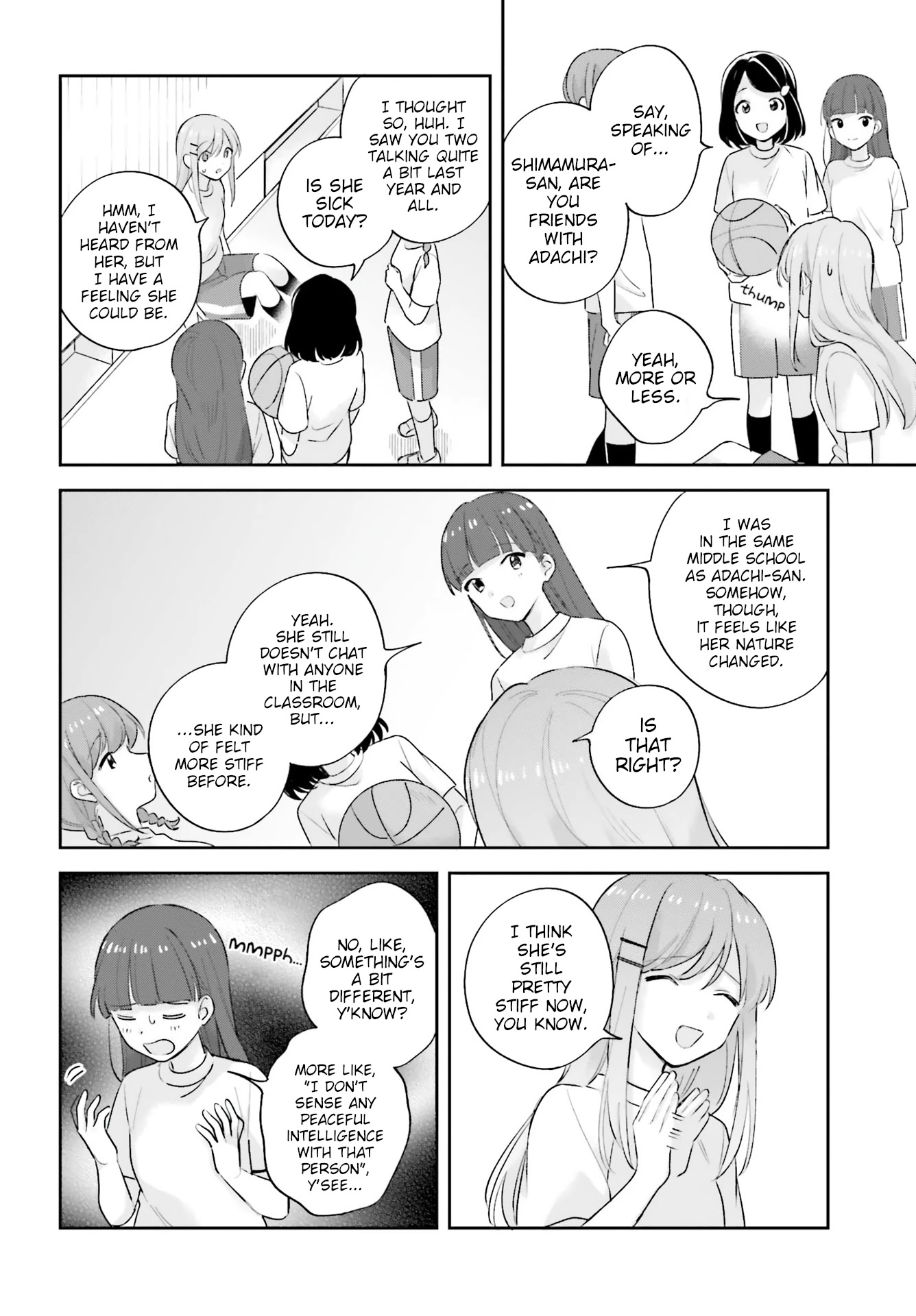 Adachi to Shimamura (Moke Yuzuhara) Chapter 19 page 8 - Chapter 19: Spring and Moon