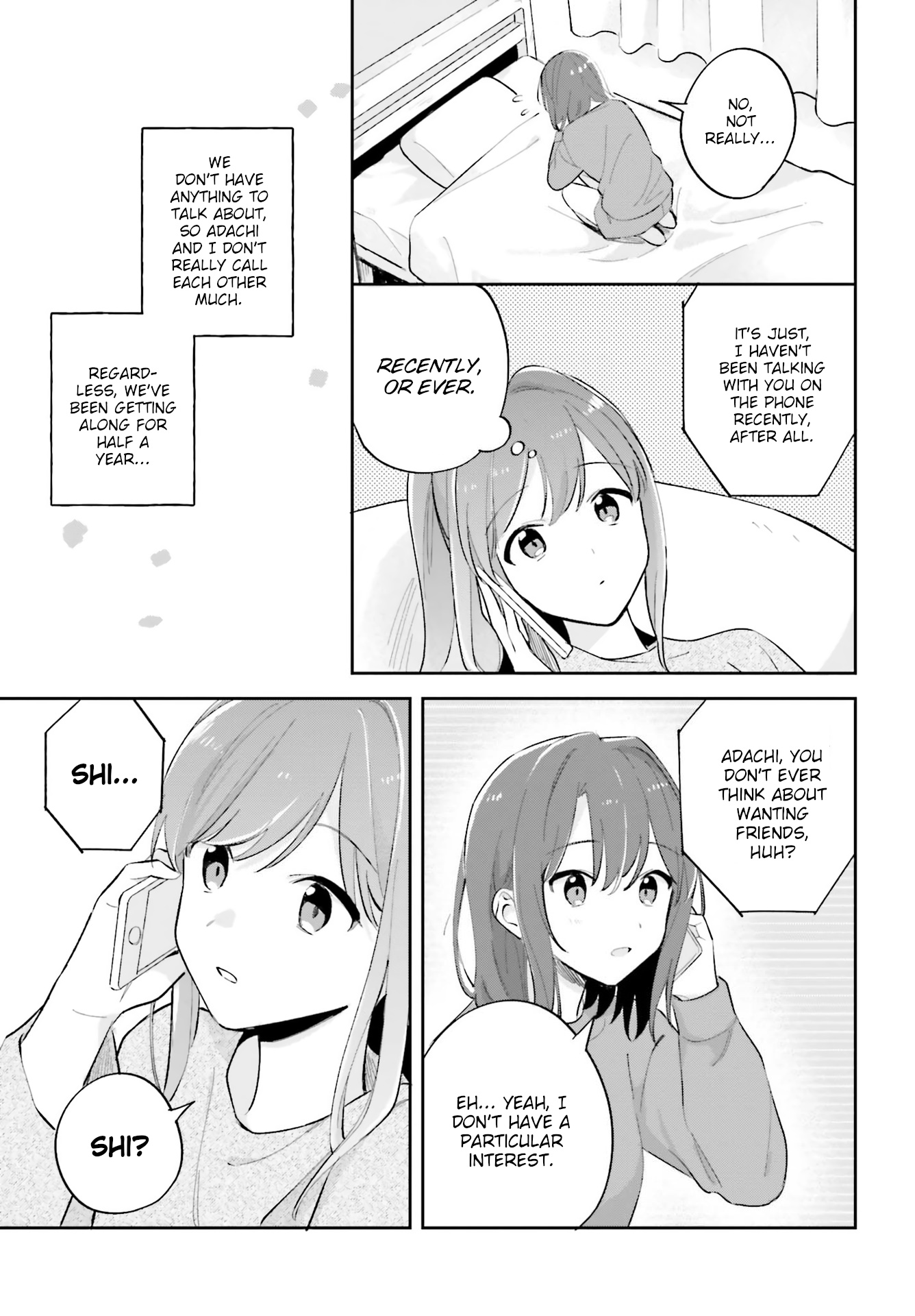 Adachi to Shimamura (Moke Yuzuhara) Chapter 21 page 23 - Chapter 21: Will and Friends