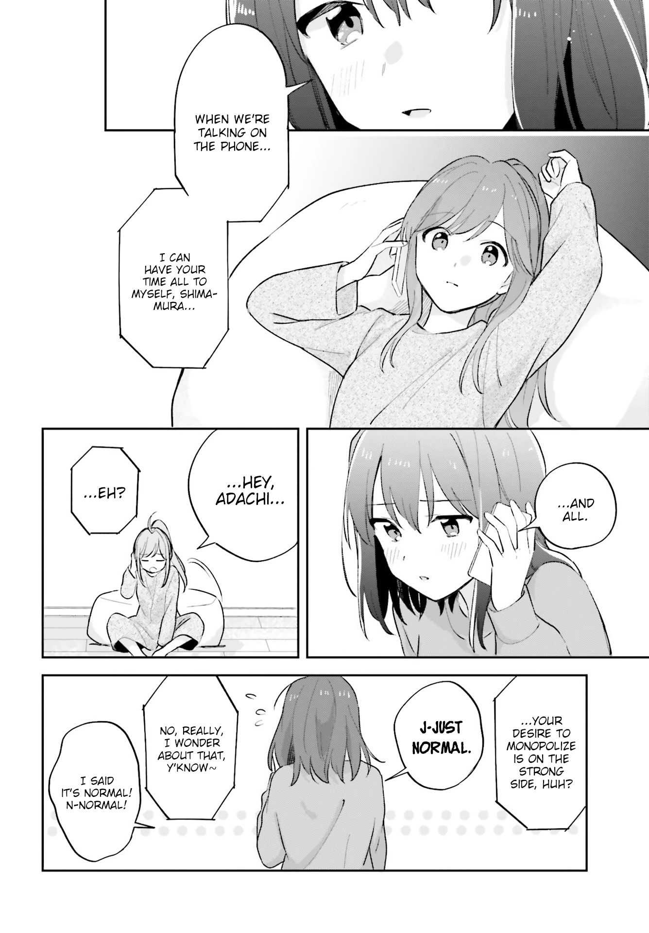 Adachi to Shimamura (Moke Yuzuhara) Chapter 21 page 26 - Chapter 21: Will and Friends