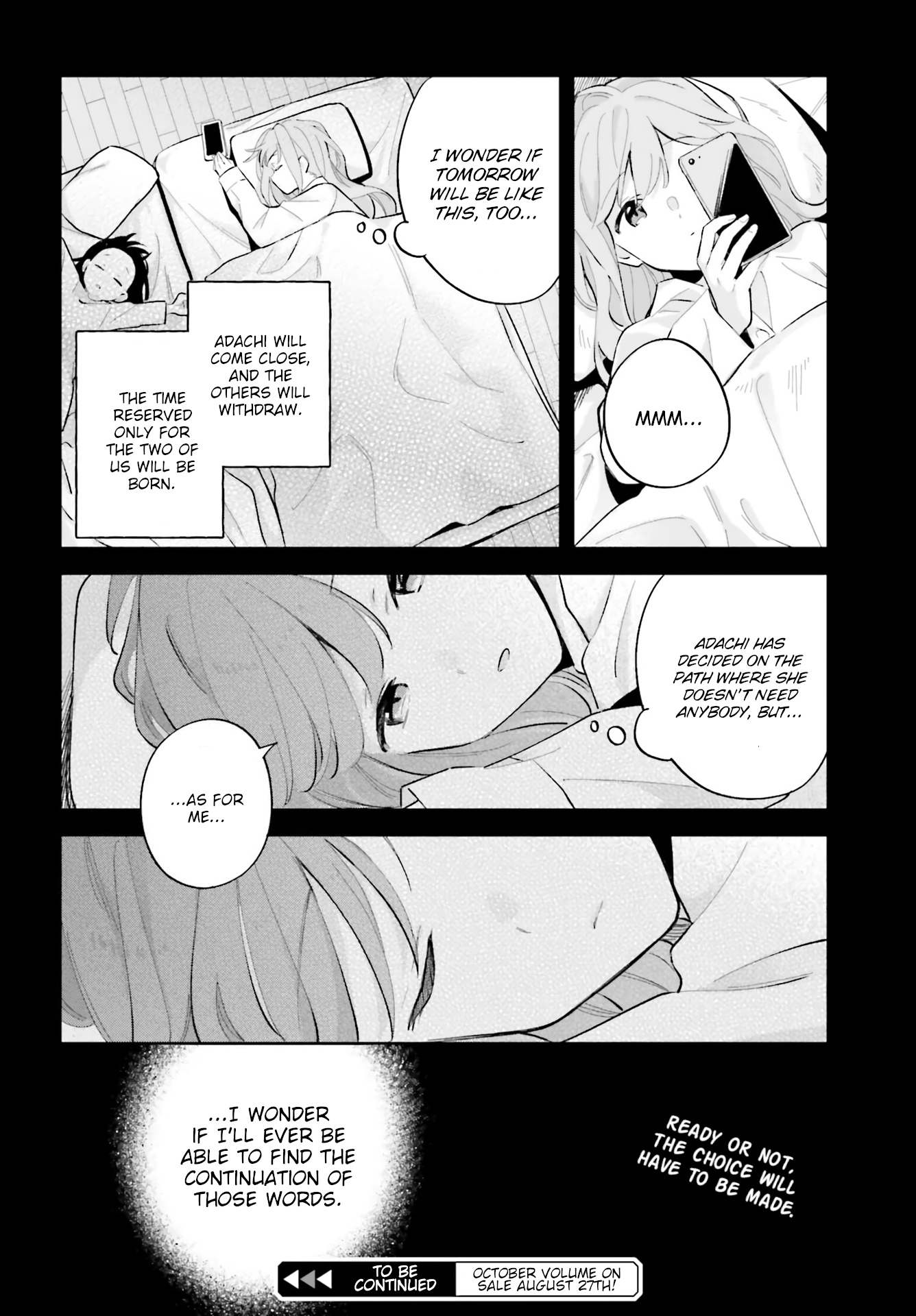 Adachi to Shimamura (Moke Yuzuhara) Chapter 21 page 28 - Chapter 21: Will and Friends