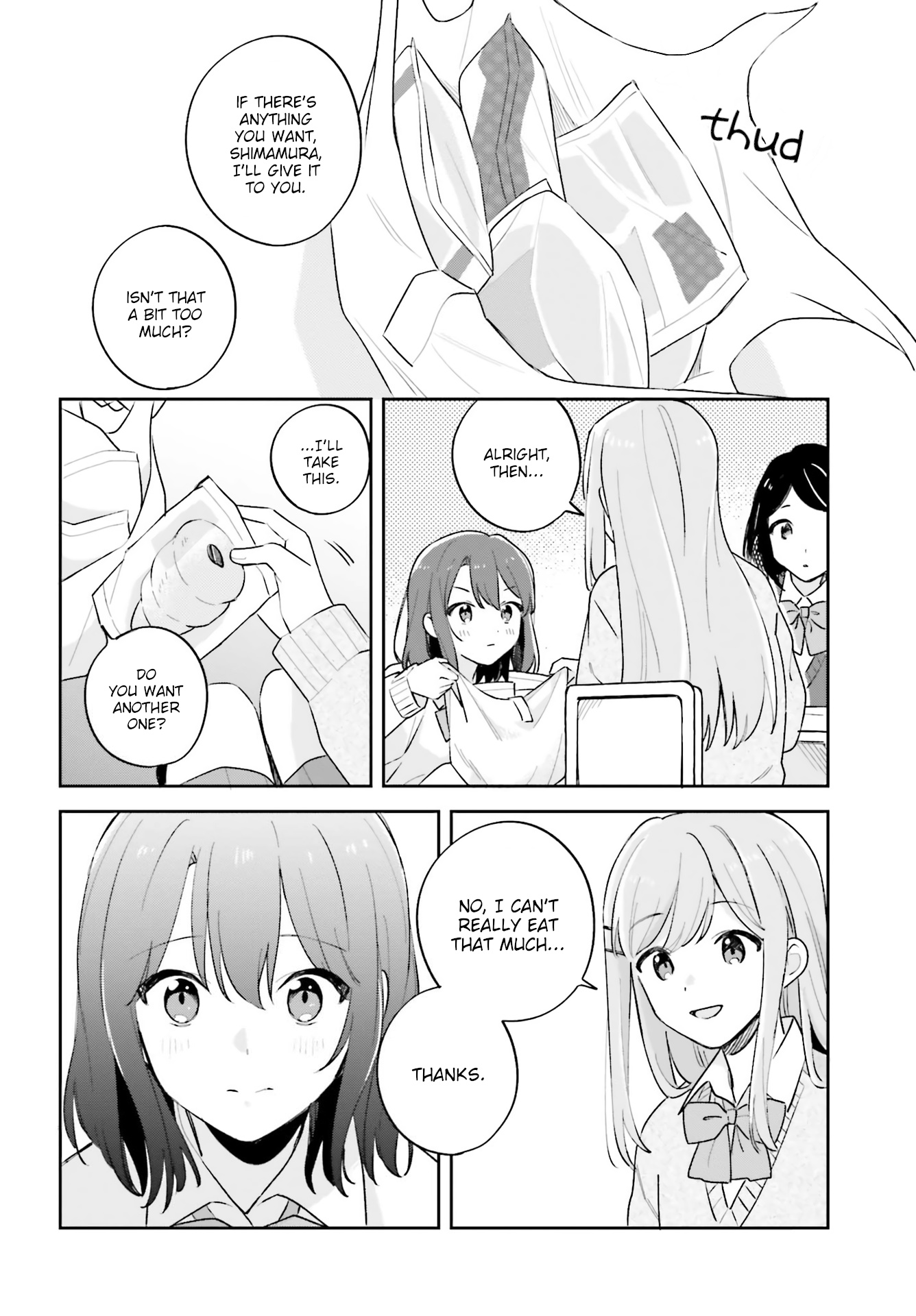 Adachi to Shimamura (Moke Yuzuhara) Chapter 21 page 4 - Chapter 21: Will and Friends