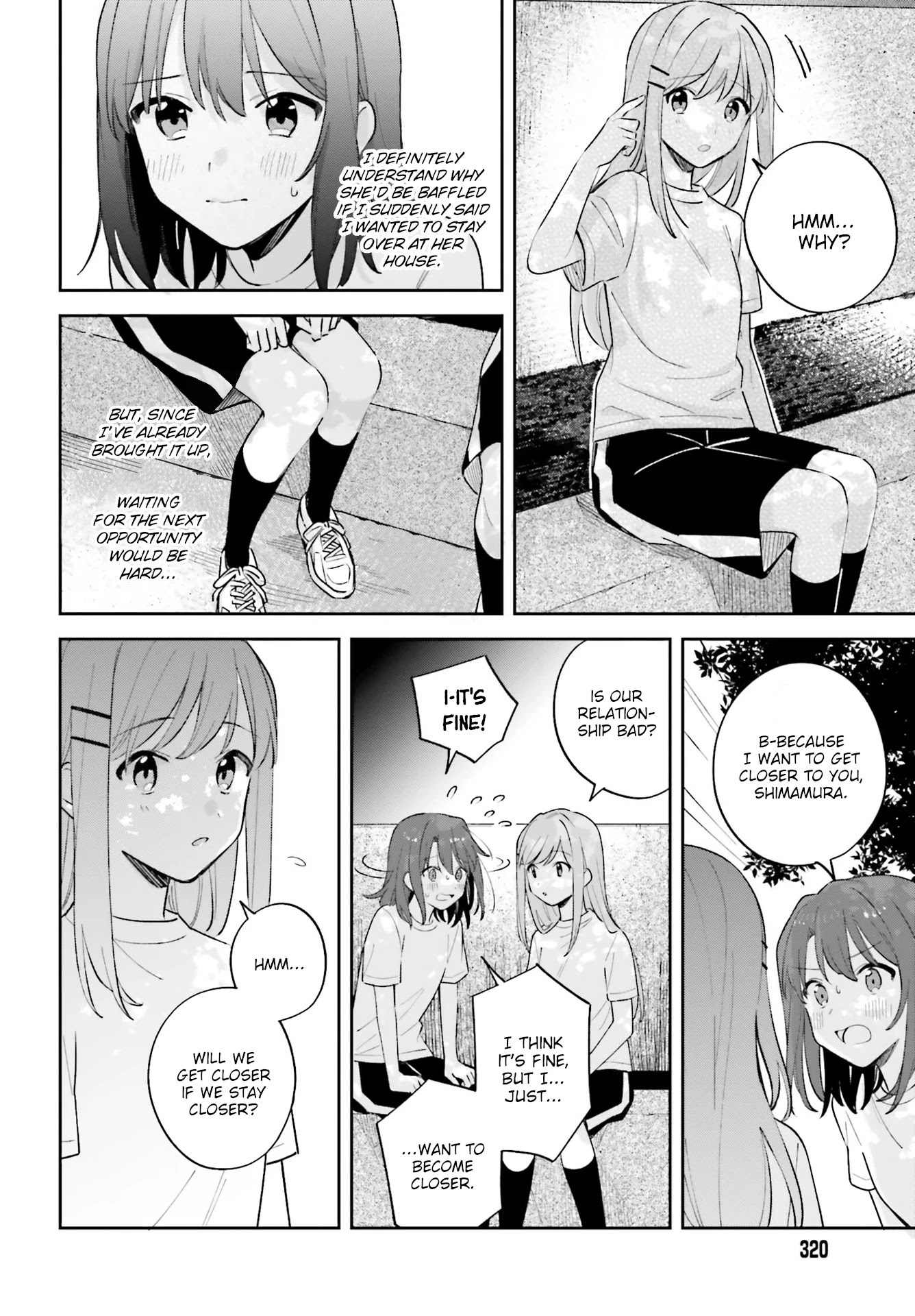 Adachi to Shimamura (Moke Yuzuhara) Chapter 22 page 6 - Chapter 22: Friends and Love