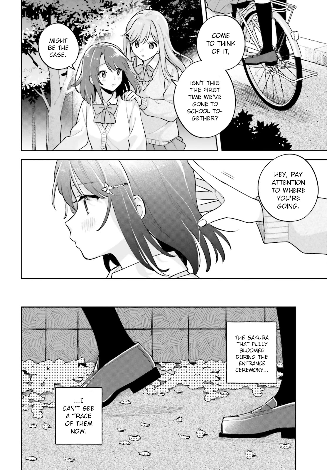 Adachi to Shimamura (Moke Yuzuhara) Chapter 25 page 8 - Chapter 25: Love & Sakura & ...