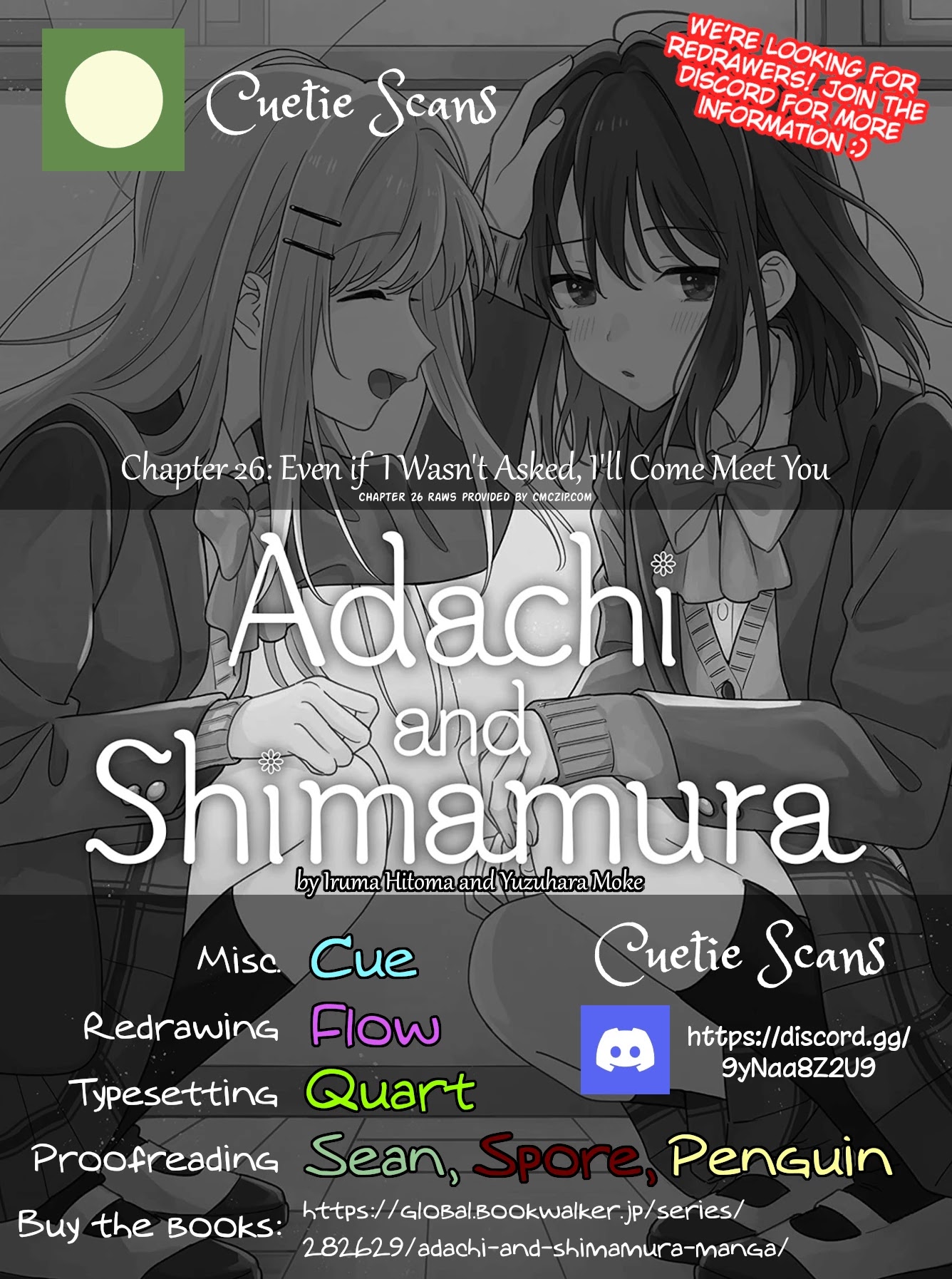Adachi to Shimamura (Moke Yuzuhara) Chapter 26 page 17 - Chapter 26: Even If I Wasn't Asked, I'll Come Meet You