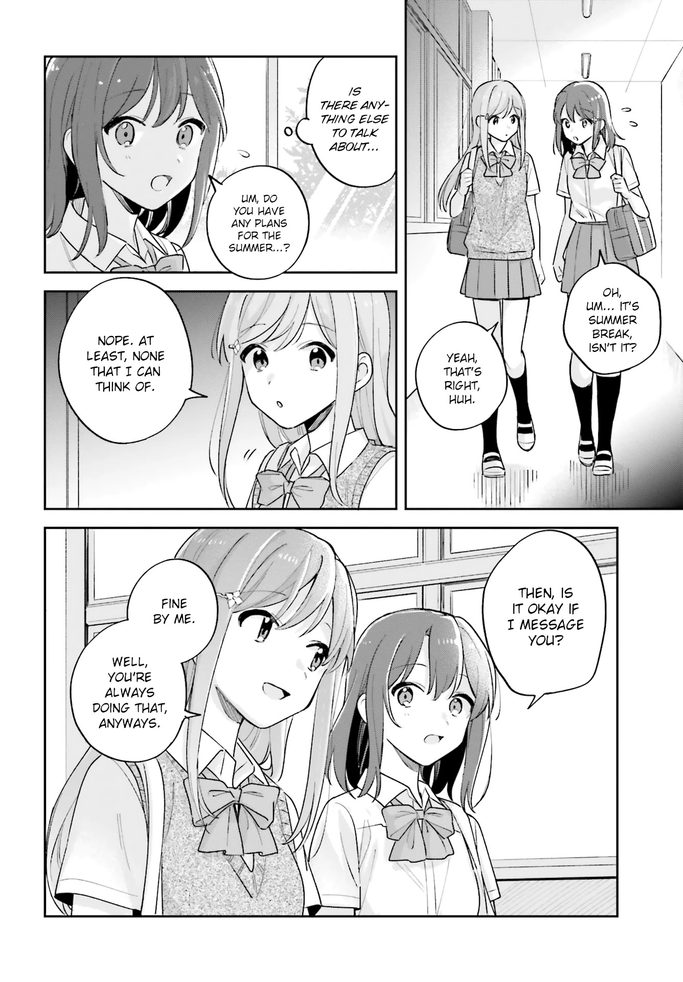 Adachi to Shimamura (Moke Yuzuhara) Chapter 26 page 6 - Chapter 26: Even If I Wasn't Asked, I'll Come Meet You