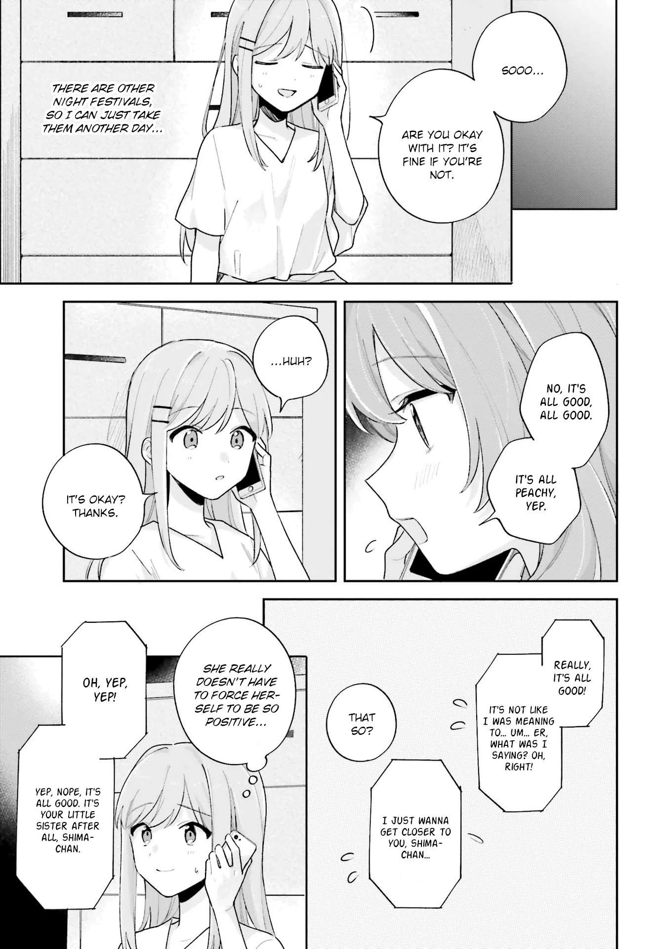 Adachi to Shimamura (Moke Yuzuhara) Chapter 27.1 page 11 - Chapter 27.1: Leaving Azure