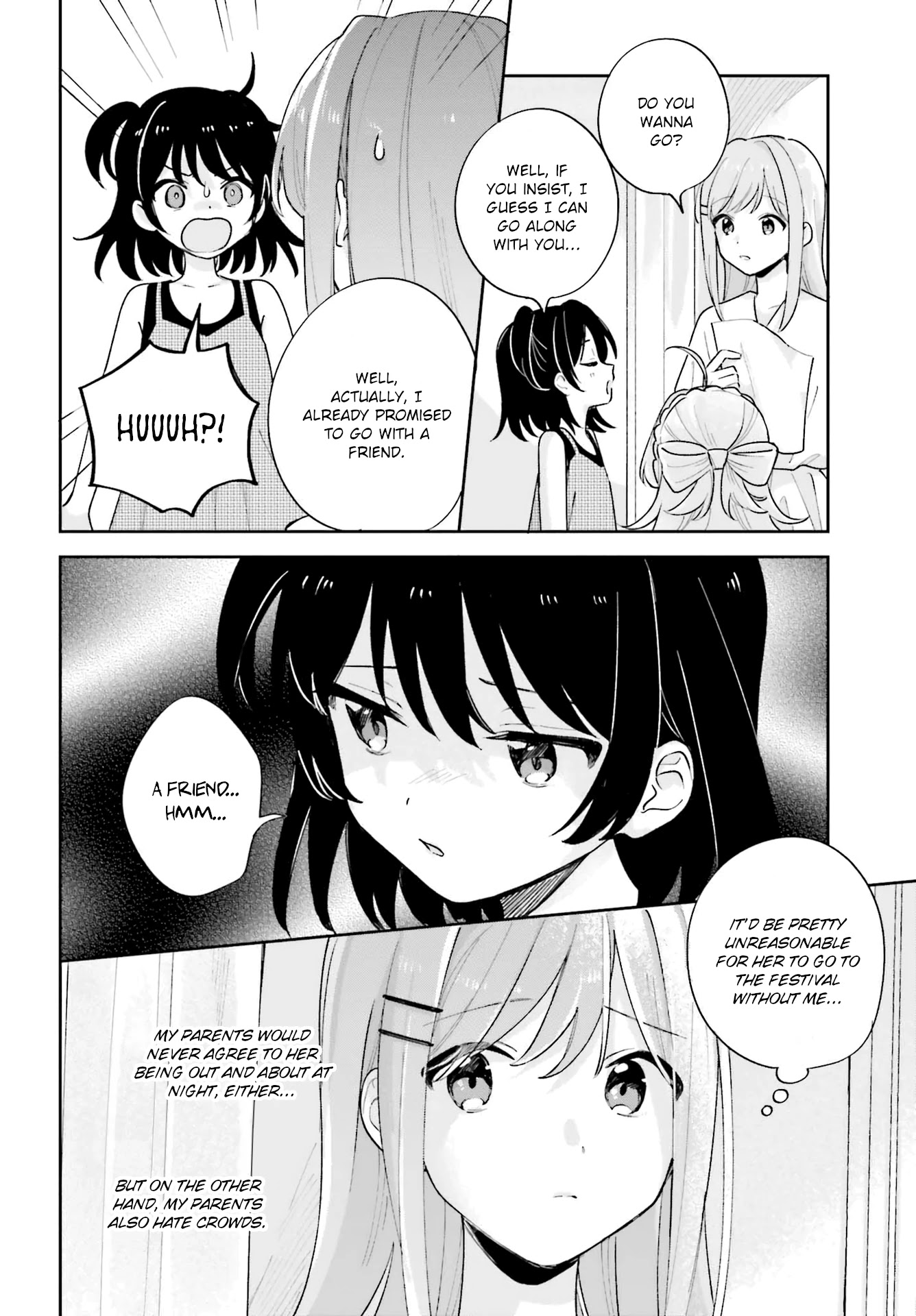 Adachi to Shimamura (Moke Yuzuhara) Chapter 27.1 page 8 - Chapter 27.1: Leaving Azure