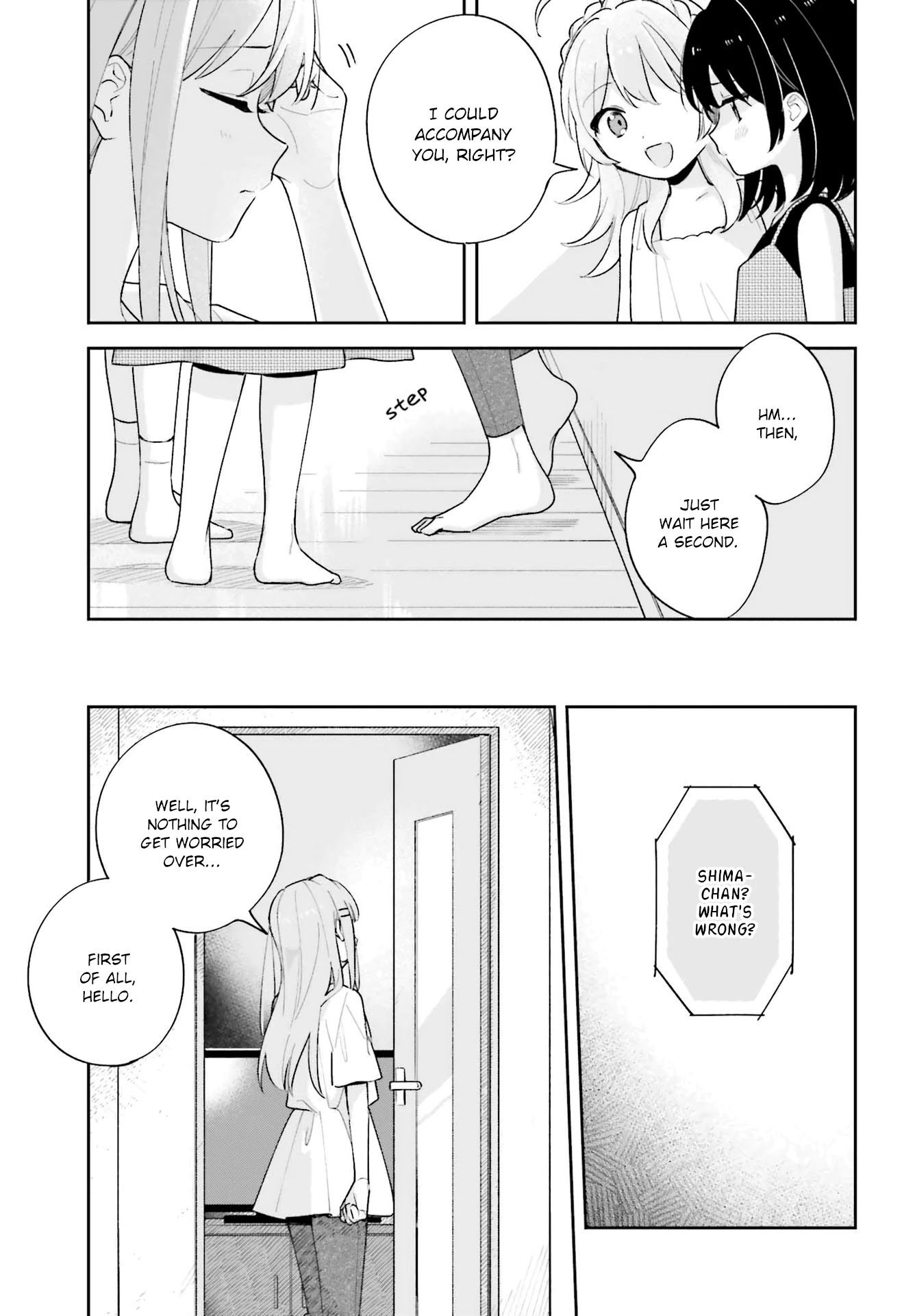 Adachi to Shimamura (Moke Yuzuhara) Chapter 27.1 page 9 - Chapter 27.1: Leaving Azure
