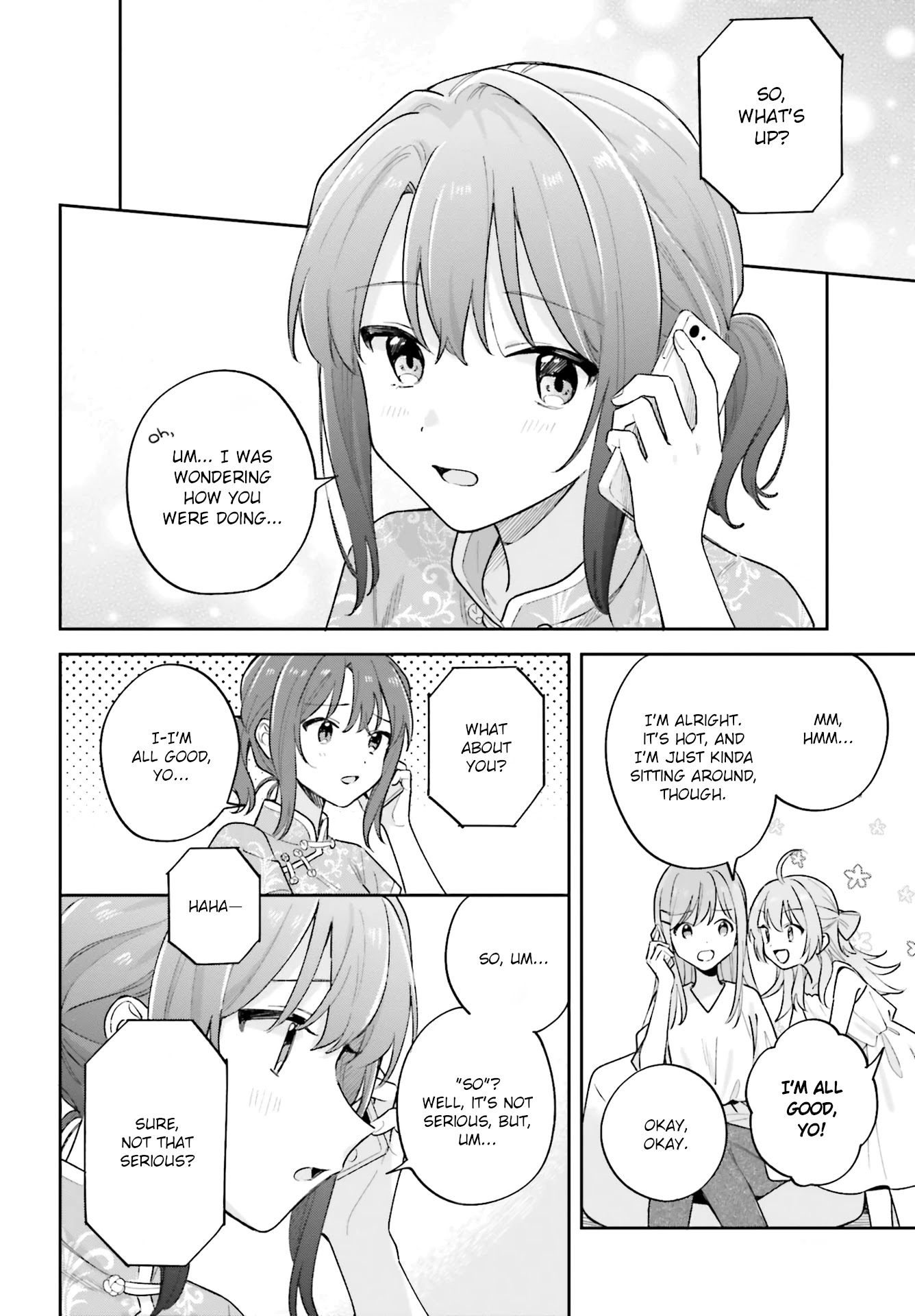 Adachi to Shimamura (Moke Yuzuhara) Chapter 27.2 page 6 - Chapter 27.2: Leaving Azure 2