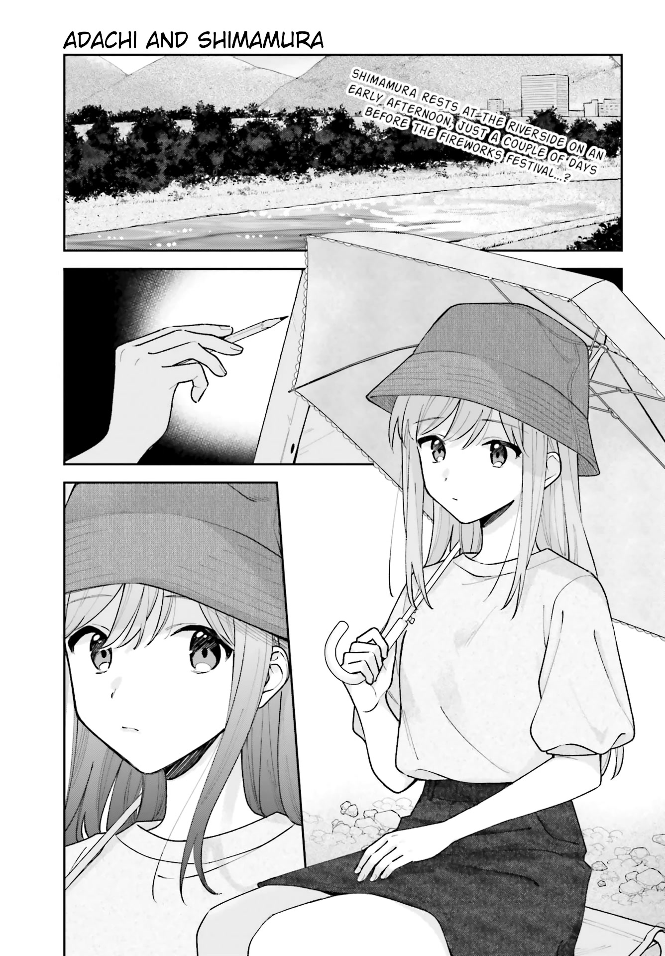 Adachi to Shimamura (Moke Yuzuhara) Chapter 28 page 1 - Chapter 28: Leaving Azure 3