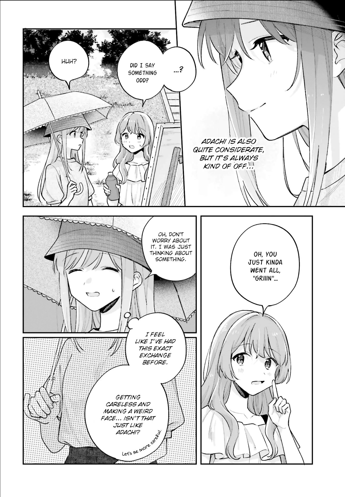 Adachi to Shimamura (Moke Yuzuhara) Chapter 28 page 10 - Chapter 28: Leaving Azure 3