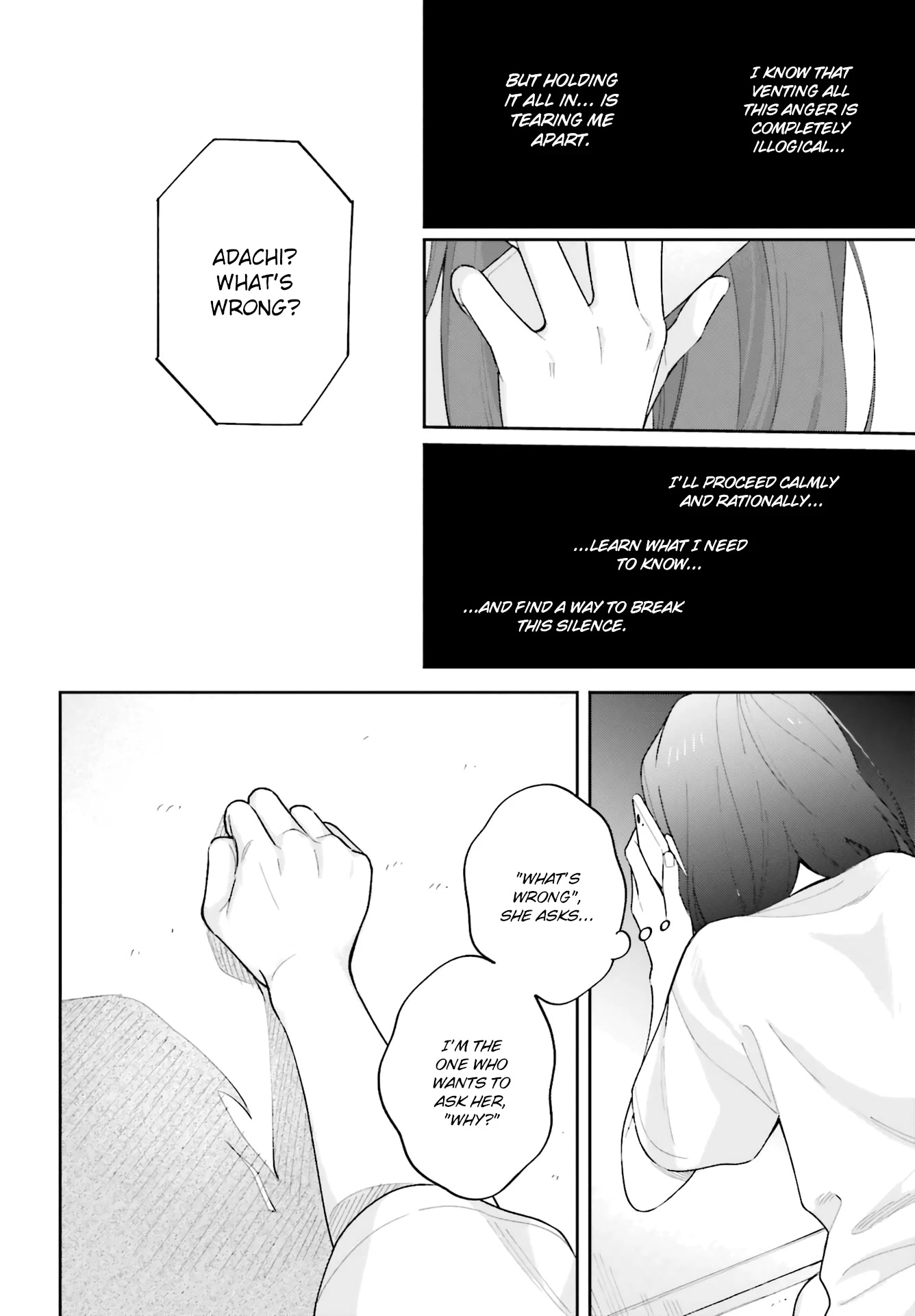 Adachi to Shimamura (Moke Yuzuhara) Chapter 30 page 10 - Chapter 30: Shimamura's Sword