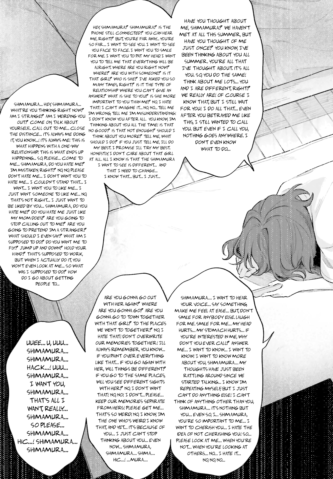 Adachi to Shimamura (Moke Yuzuhara) Chapter 30 page 18 - Chapter 30: Shimamura's Sword