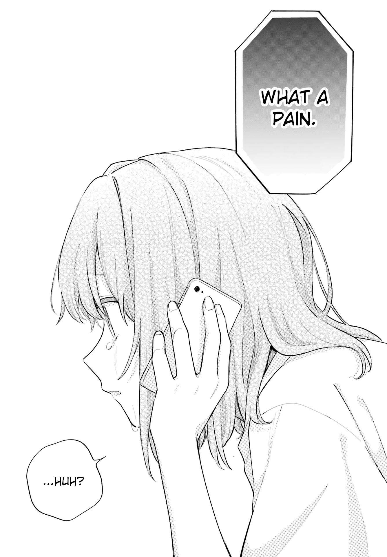 Adachi to Shimamura (Moke Yuzuhara) Chapter 30 page 21 - Chapter 30: Shimamura's Sword