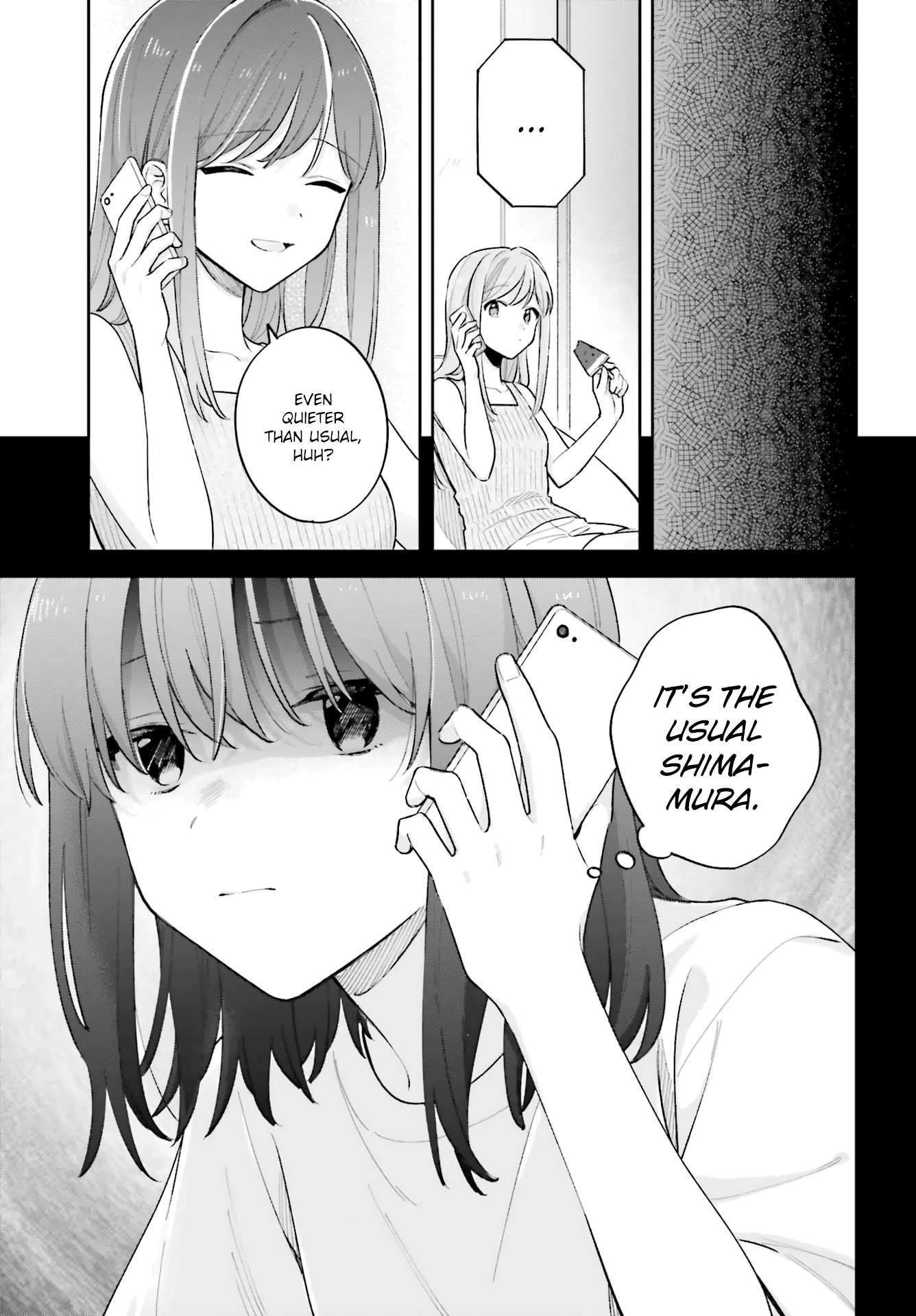 Adachi to Shimamura (Moke Yuzuhara) Chapter 30 page 9 - Chapter 30: Shimamura's Sword