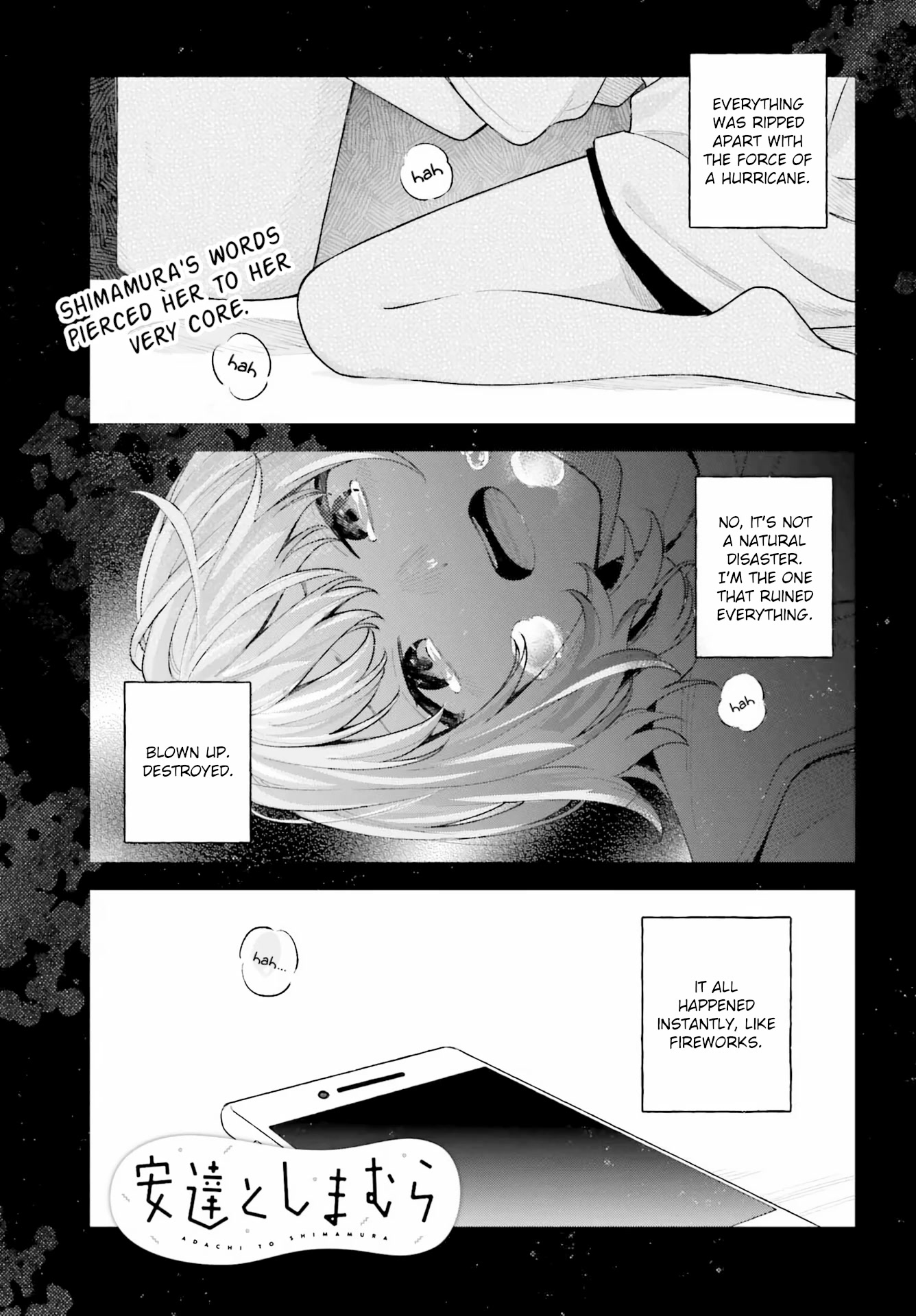 Adachi to Shimamura (Moke Yuzuhara) Chapter 31.1 page 1 - Chapter 31.1: Are Souls Shared?