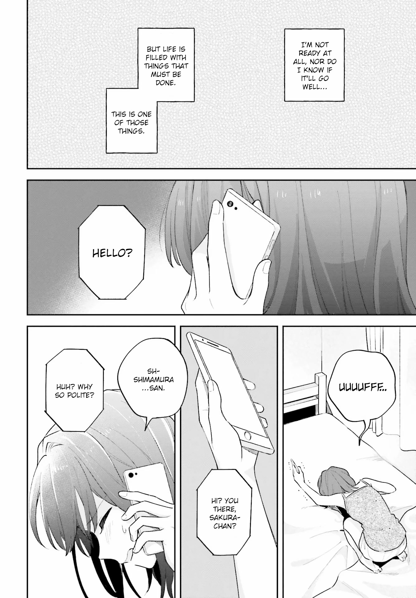 Adachi to Shimamura (Moke Yuzuhara) Chapter 31.1 page 6 - Chapter 31.1: Are Souls Shared?