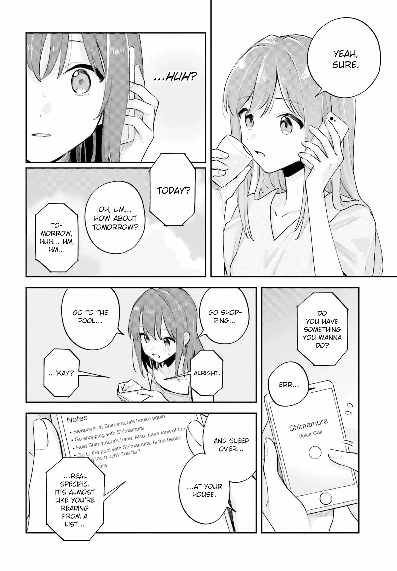 Adachi to Shimamura (Moke Yuzuhara) Chapter 31.1 page 8 - Chapter 31.1: Are Souls Shared?