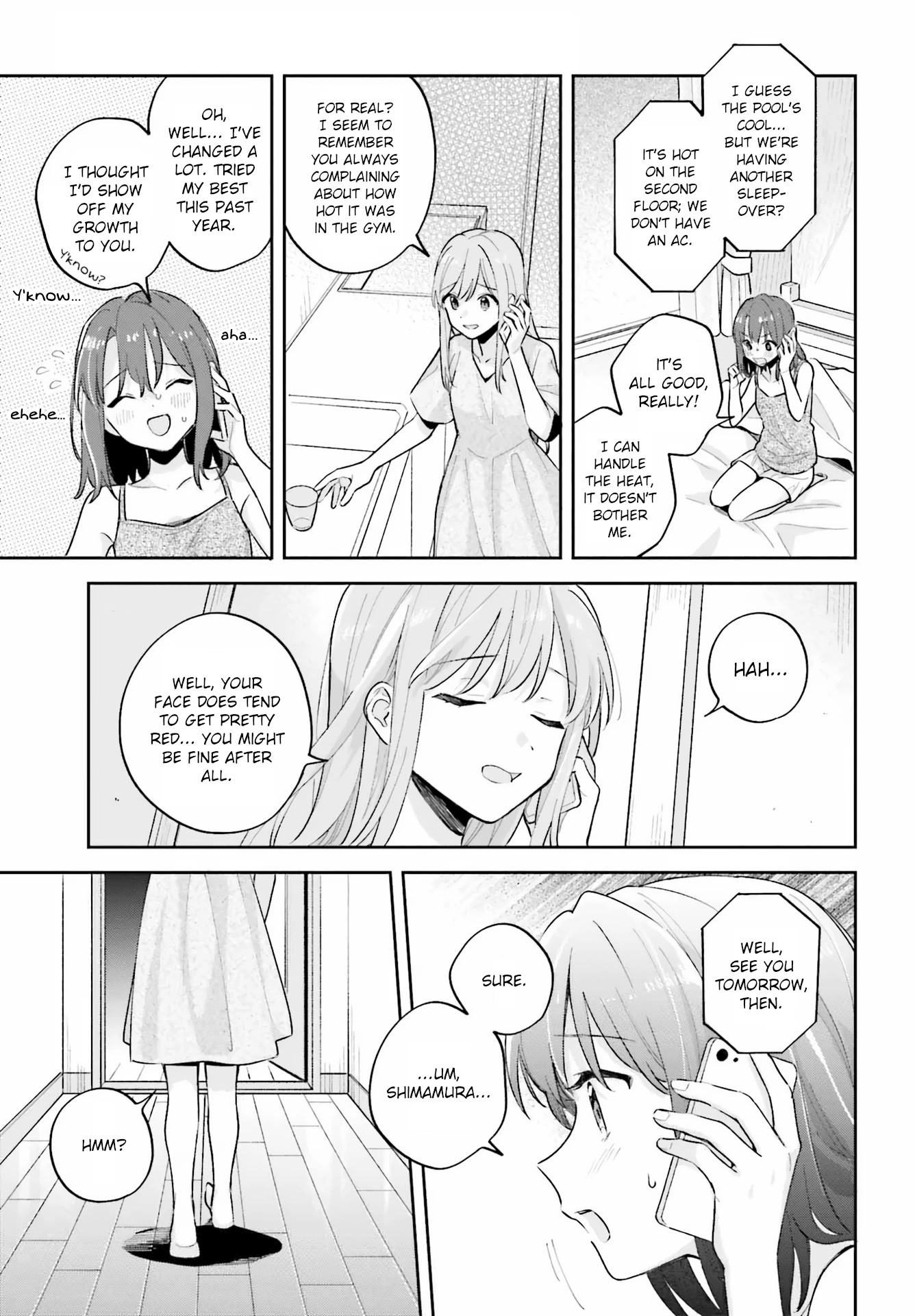 Adachi to Shimamura (Moke Yuzuhara) Chapter 31.1 page 9 - Chapter 31.1: Are Souls Shared?