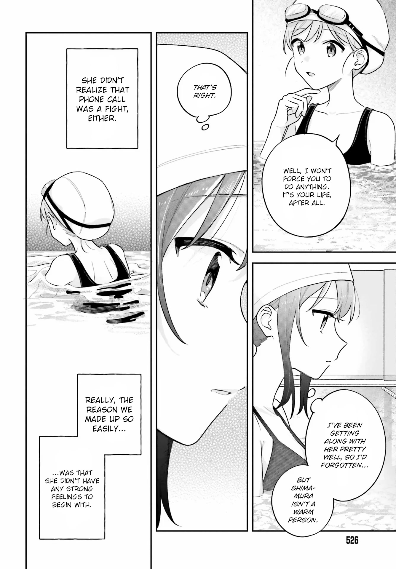 Adachi to Shimamura (Moke Yuzuhara) Chapter 31.2 page 14 - Chapter 31.2: Are Souls Shared? (Cont.)