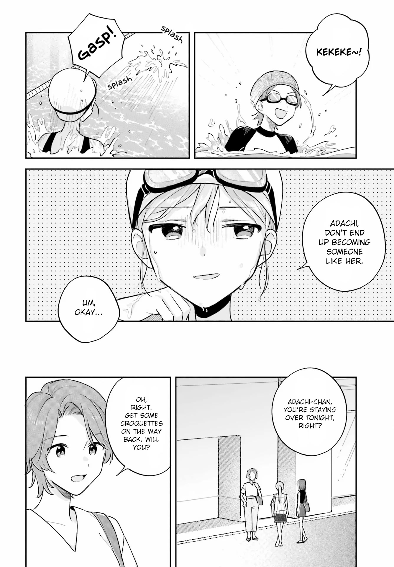 Adachi to Shimamura (Moke Yuzuhara) Chapter 31.2 page 16 - Chapter 31.2: Are Souls Shared? (Cont.)