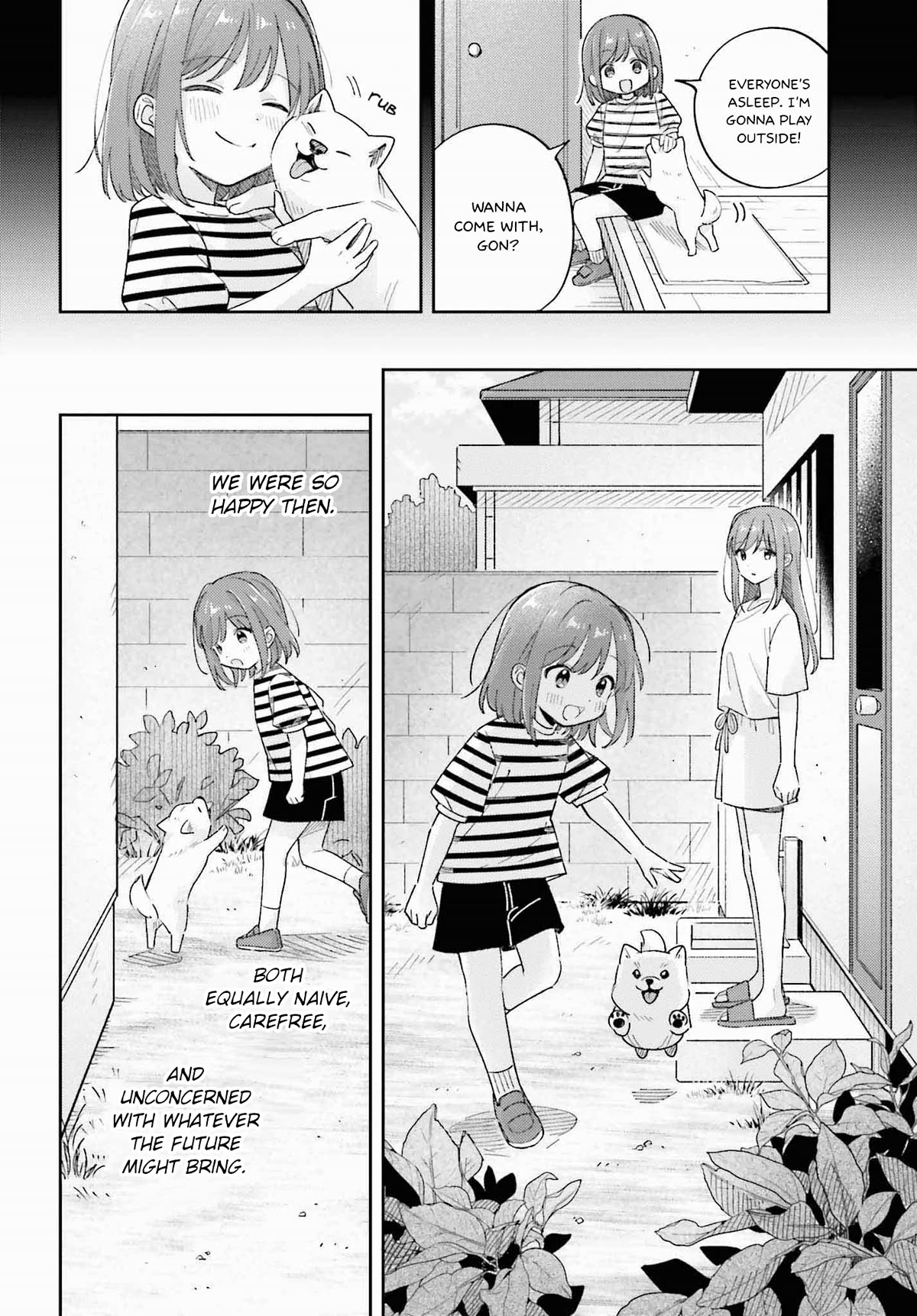 Adachi to Shimamura (Moke Yuzuhara) Chapter 37.1 page 10 - Chapter 37.1: Hometown Dog