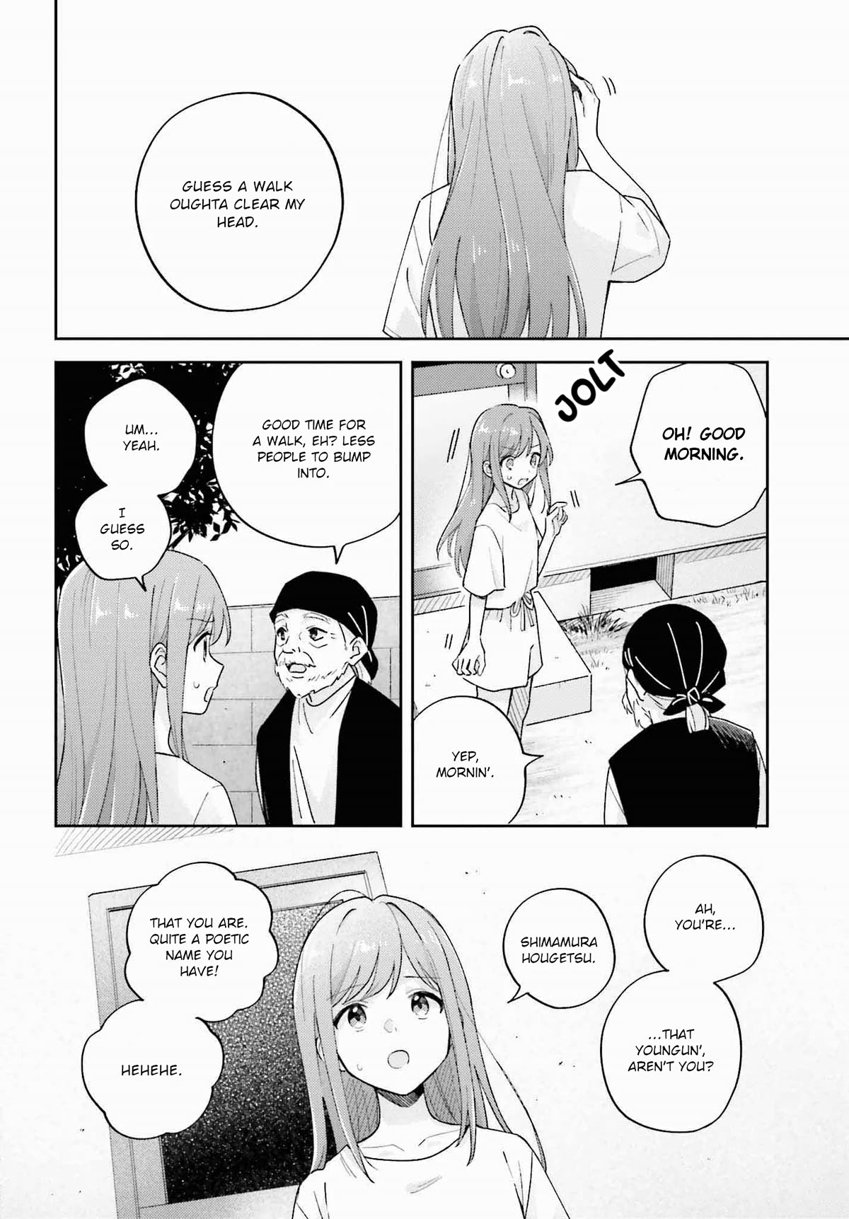Adachi to Shimamura (Moke Yuzuhara) Chapter 37.1 page 12 - Chapter 37.1: Hometown Dog